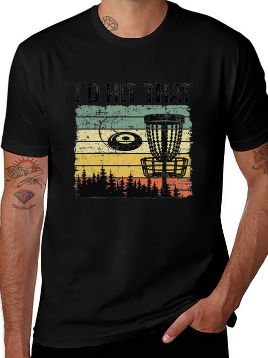 Id Hit That Disc Golf T-Shirt