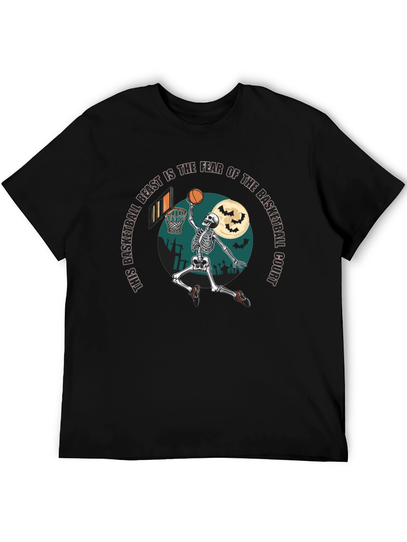 Basketball Beast T-Shirt: Fear the Court!