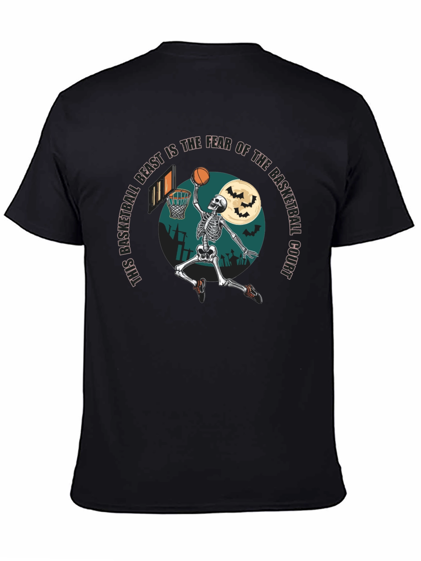 Basketball Beast T-Shirt: Fear the Court!