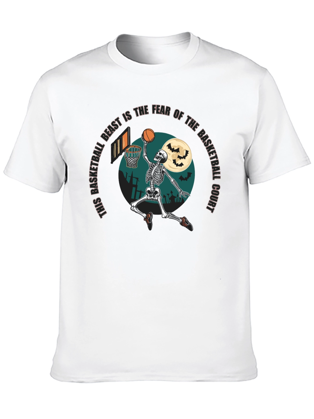 Basketball Beast T-Shirt: Fear the Court!