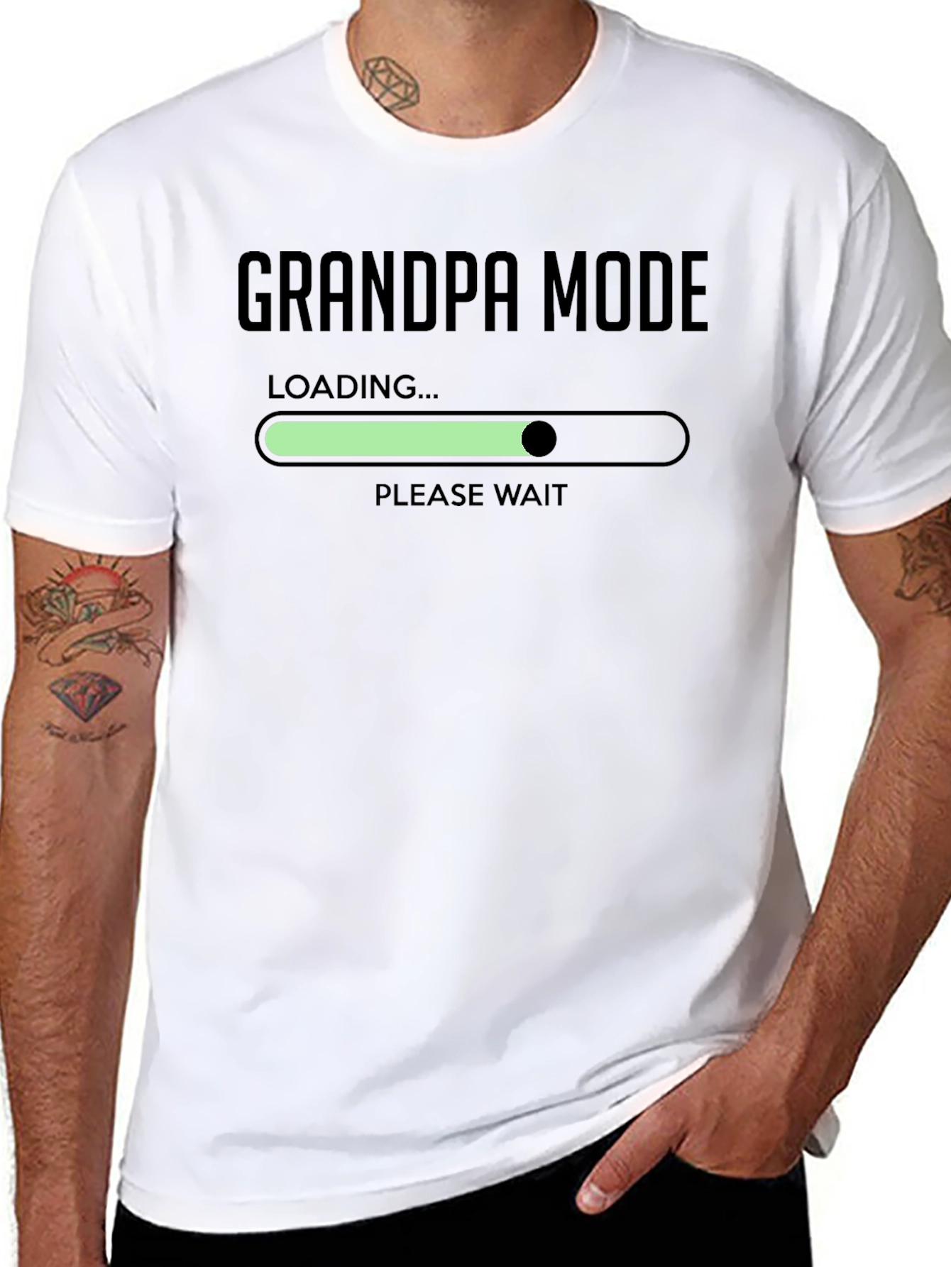 Grandpa Mode Loading T-Shirt