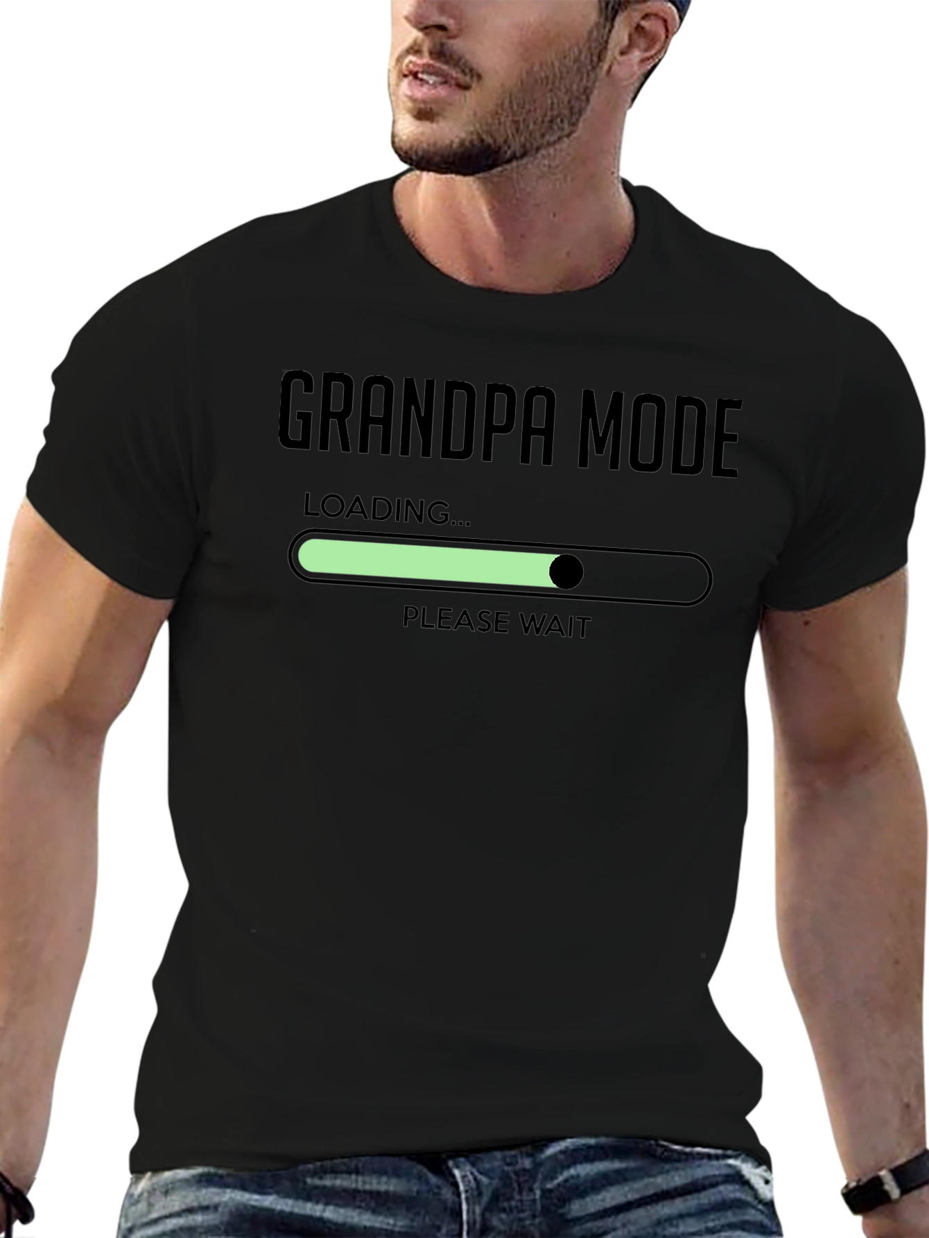 Grandpa Mode Loading T-Shirt