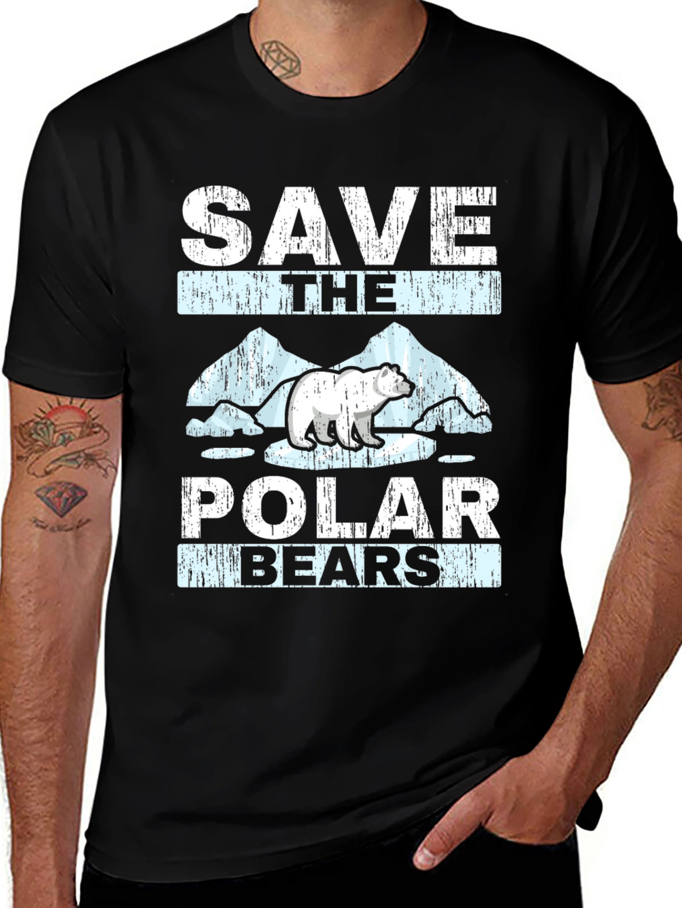 Save the Polar Bears Graphic Tee - Activist Apparel