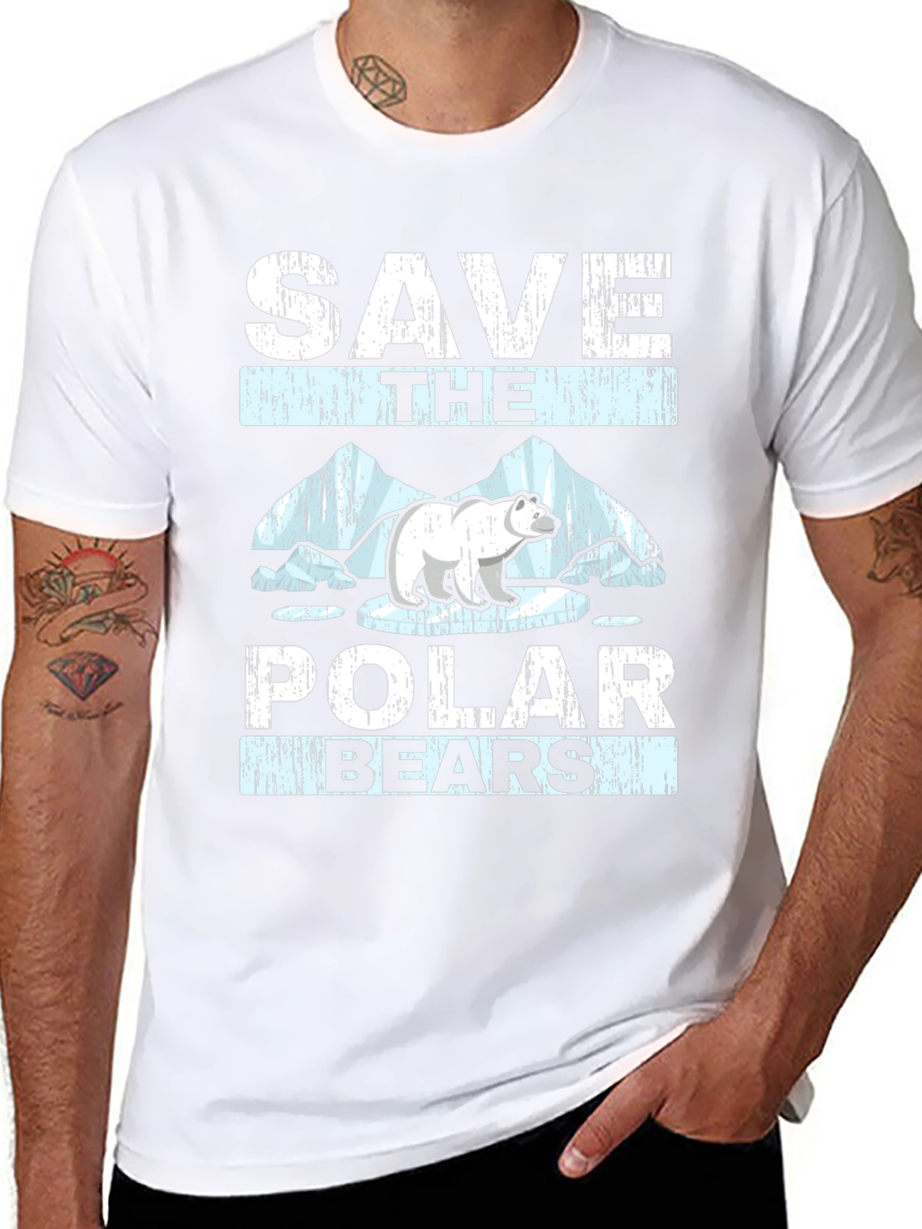 Save the Polar Bears Graphic Tee - Activist Apparel
