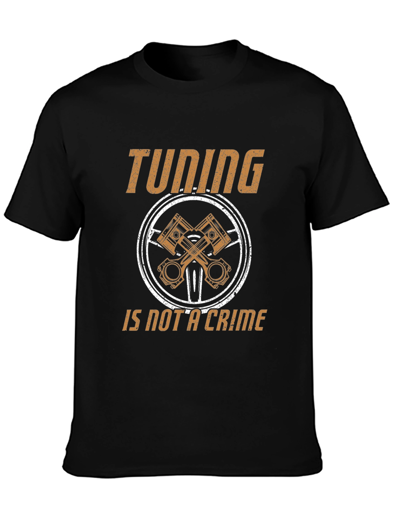 Tuning is Not a Crime Graphic T-Shirt