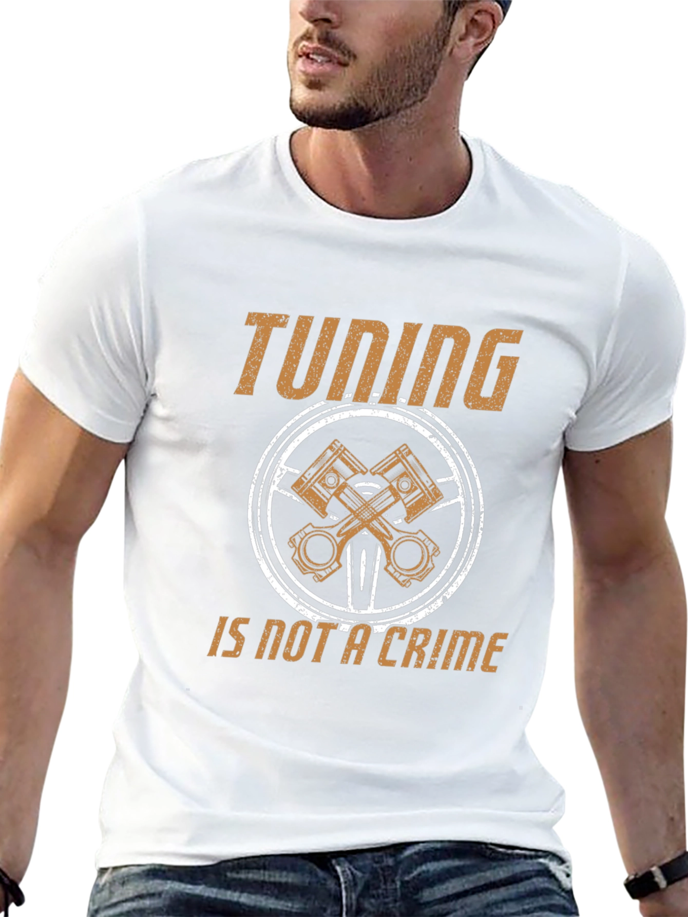 Tuning is Not a Crime Graphic T-Shirt