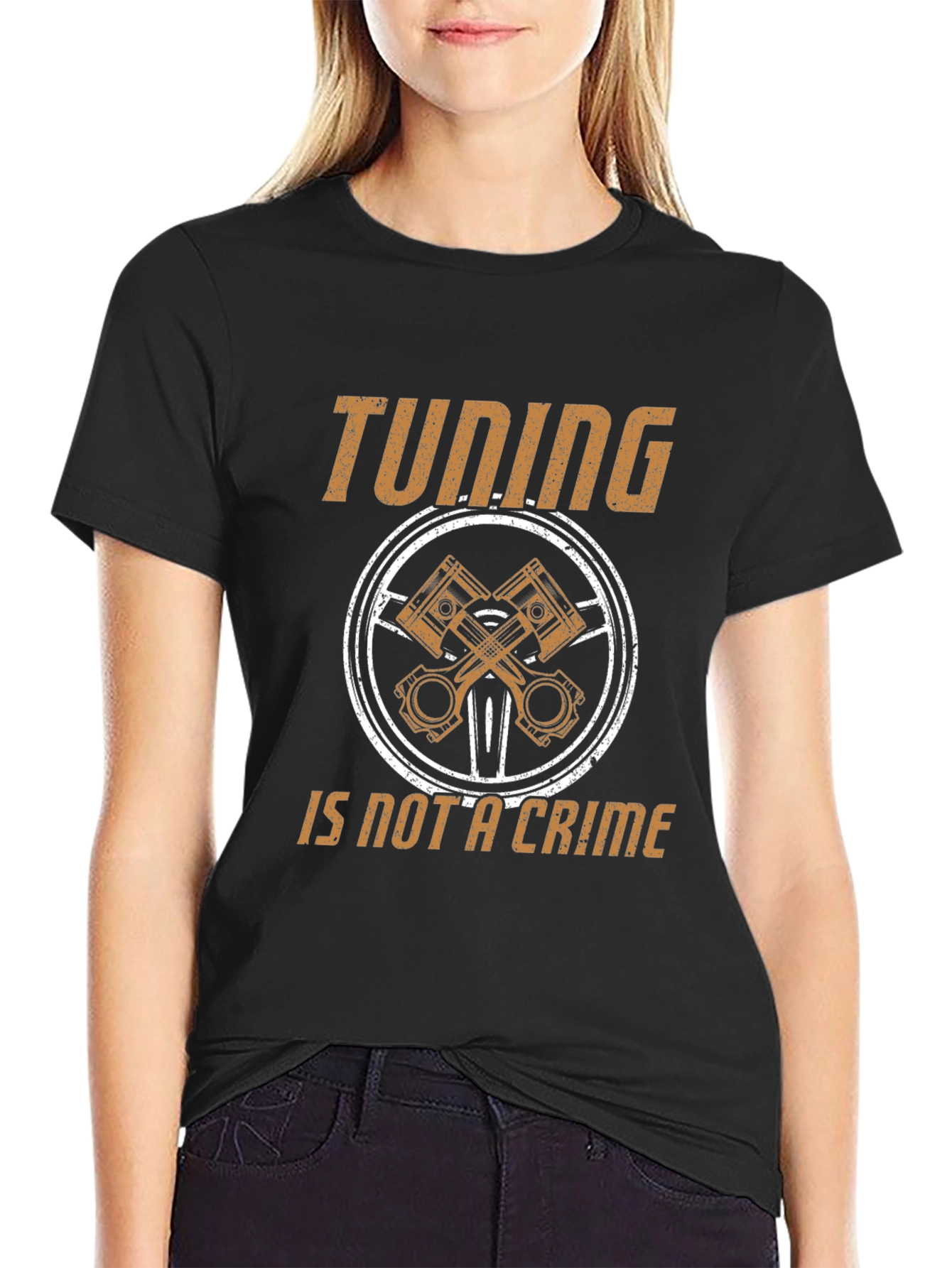 Tuning is Not a Crime Graphic T-Shirt