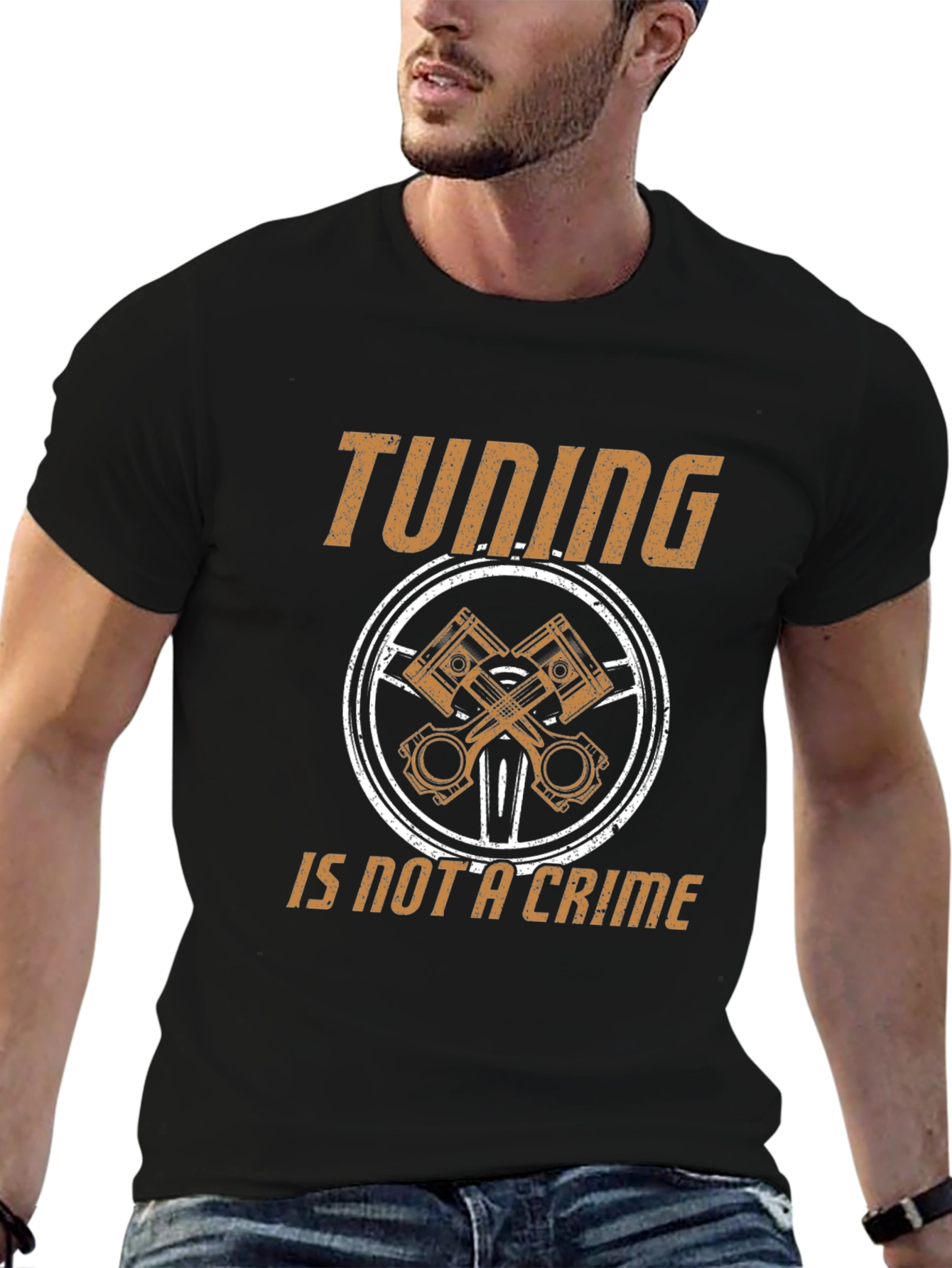 Tuning is Not a Crime Graphic T-Shirt