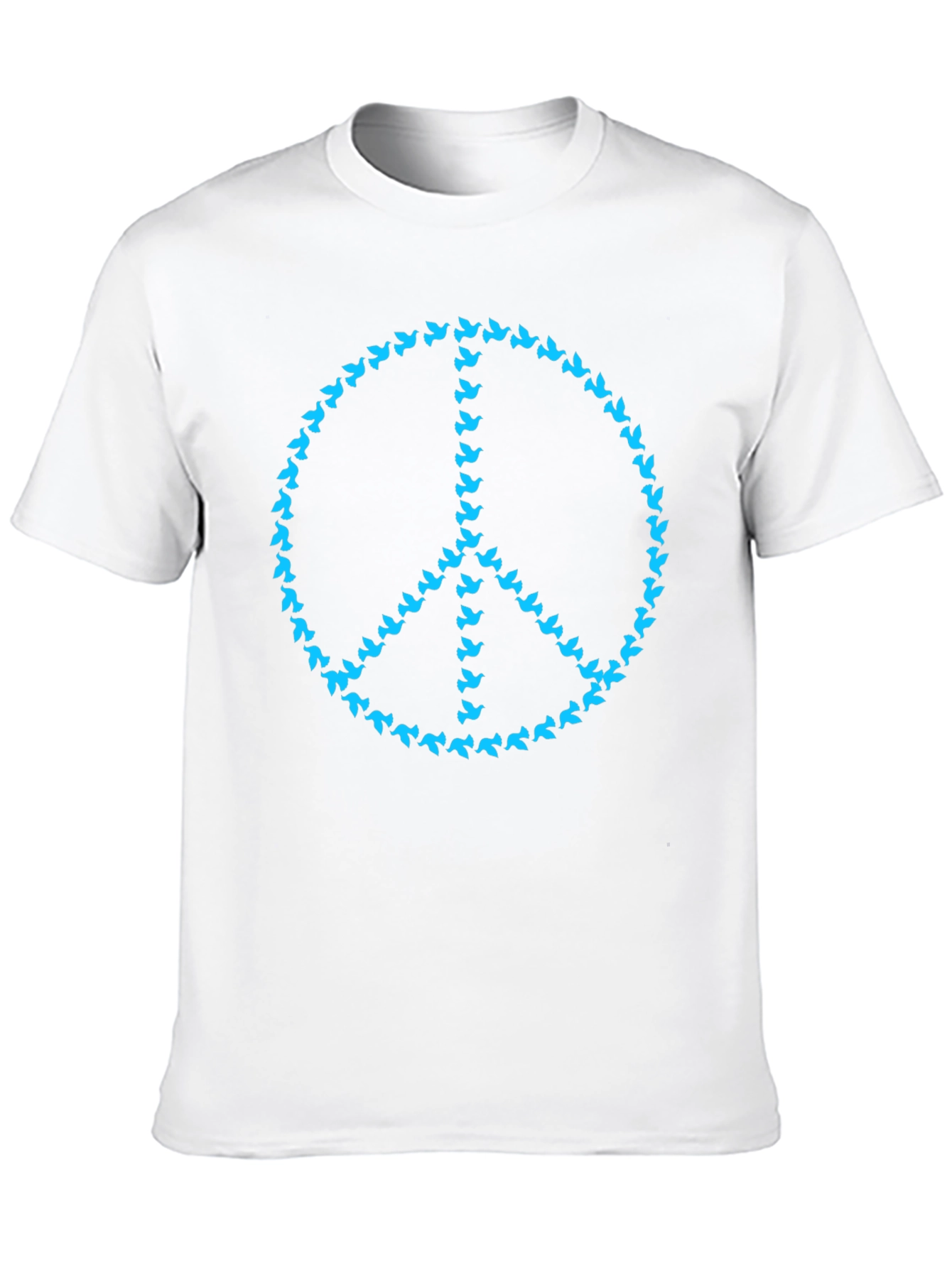 Peace Dove Graphic T-Shirt - Black