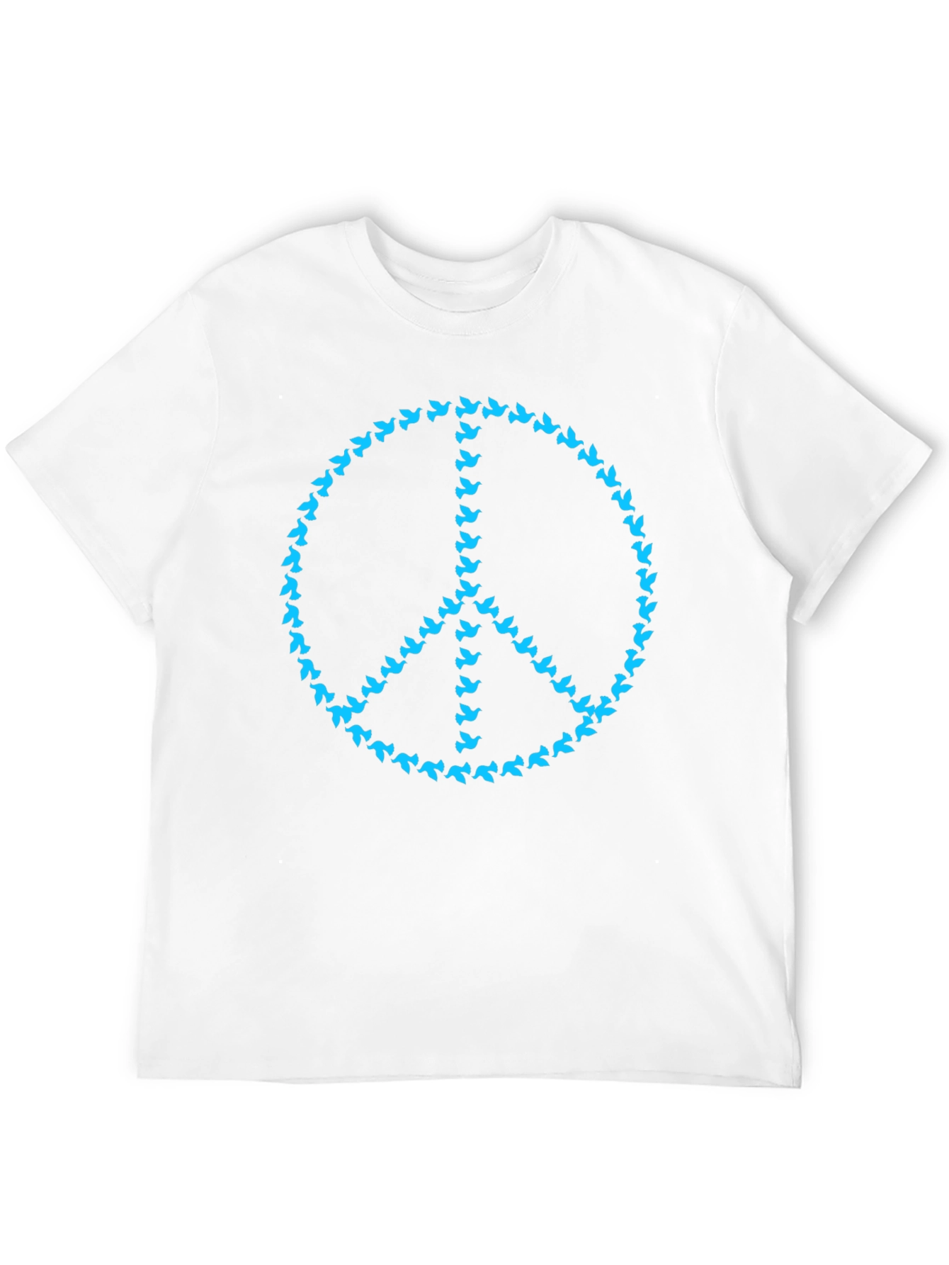 Peace Dove Graphic T-Shirt - Black