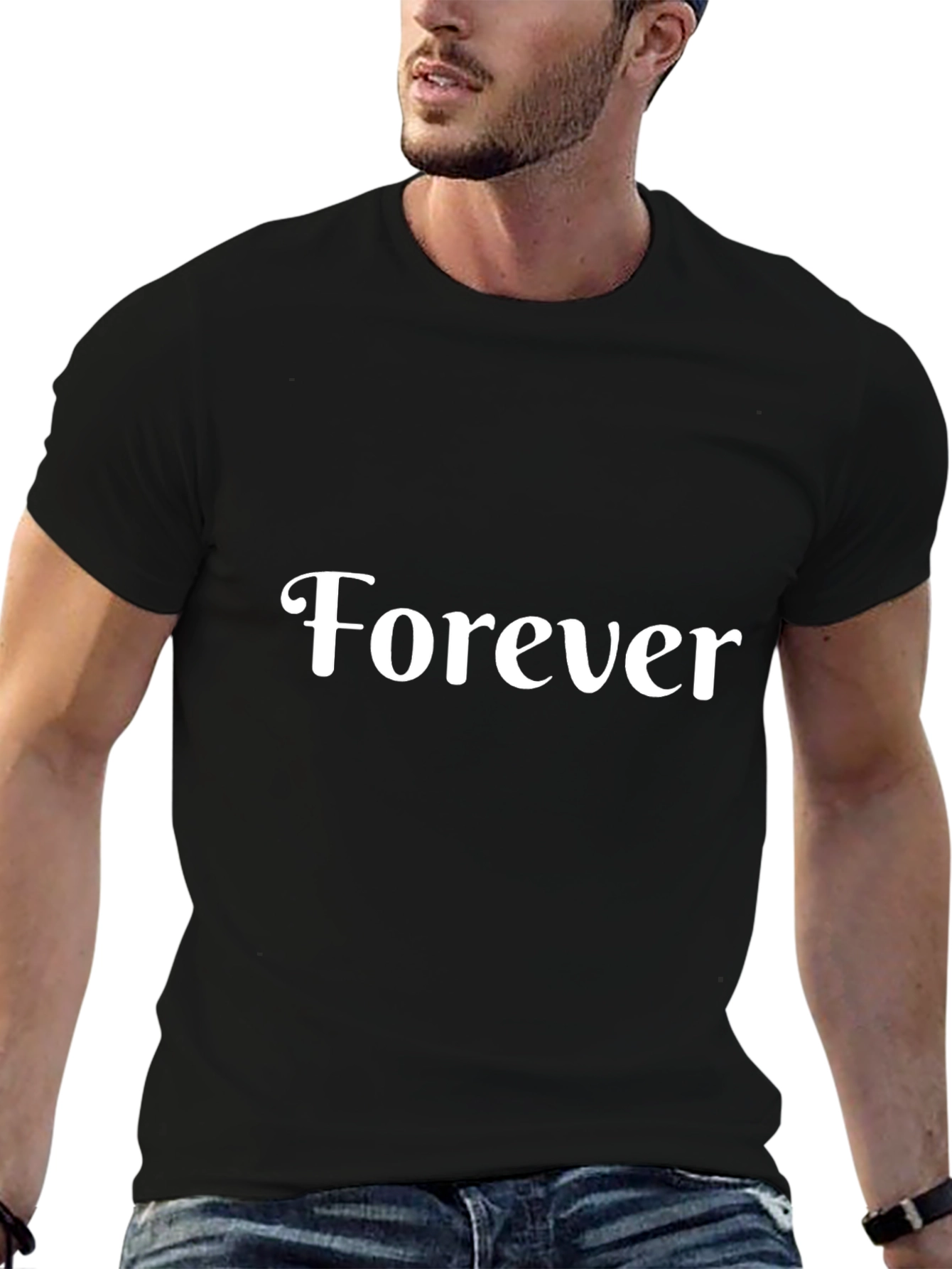 Forever Graphic Tee - Classic Black T-Shirt