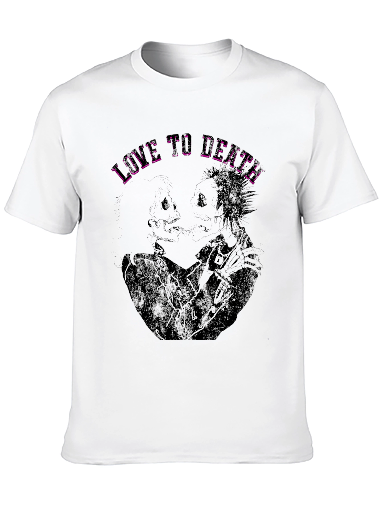 Love to Death Graphic Tee - Black