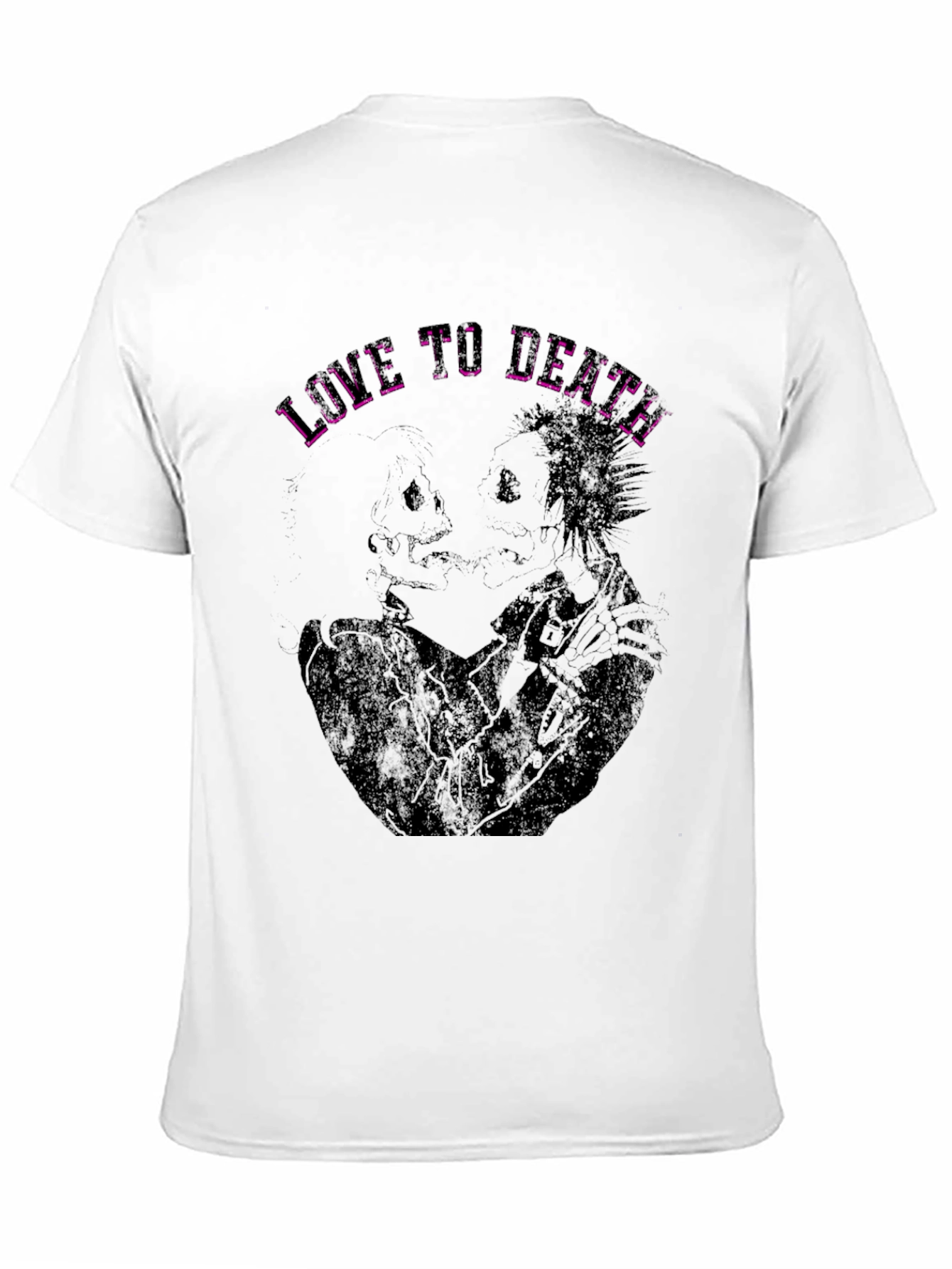 Love to Death Graphic Tee - Black