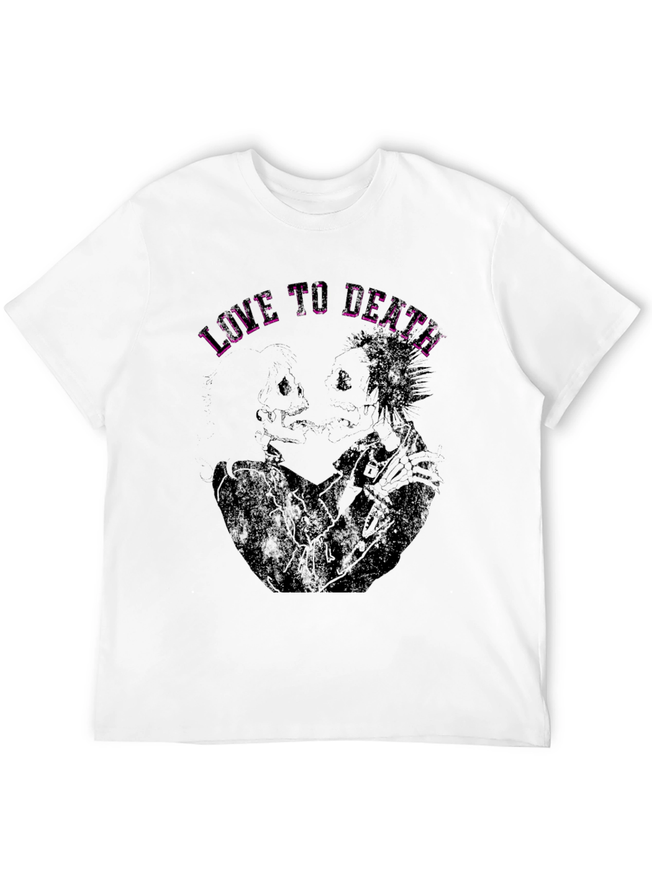 Love to Death Graphic Tee - Black