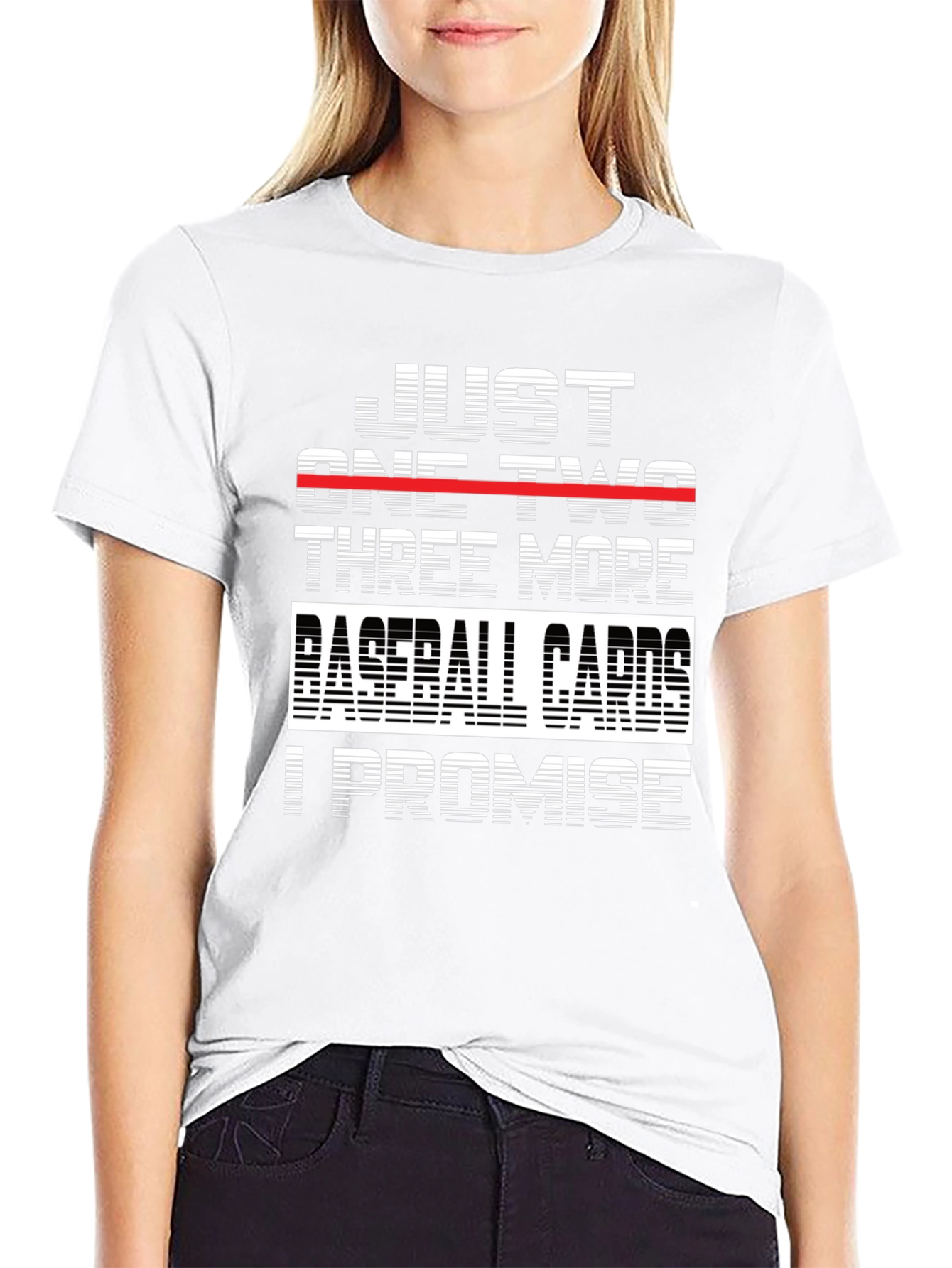 Just One Two Three More Baseball Cards T-Shirt