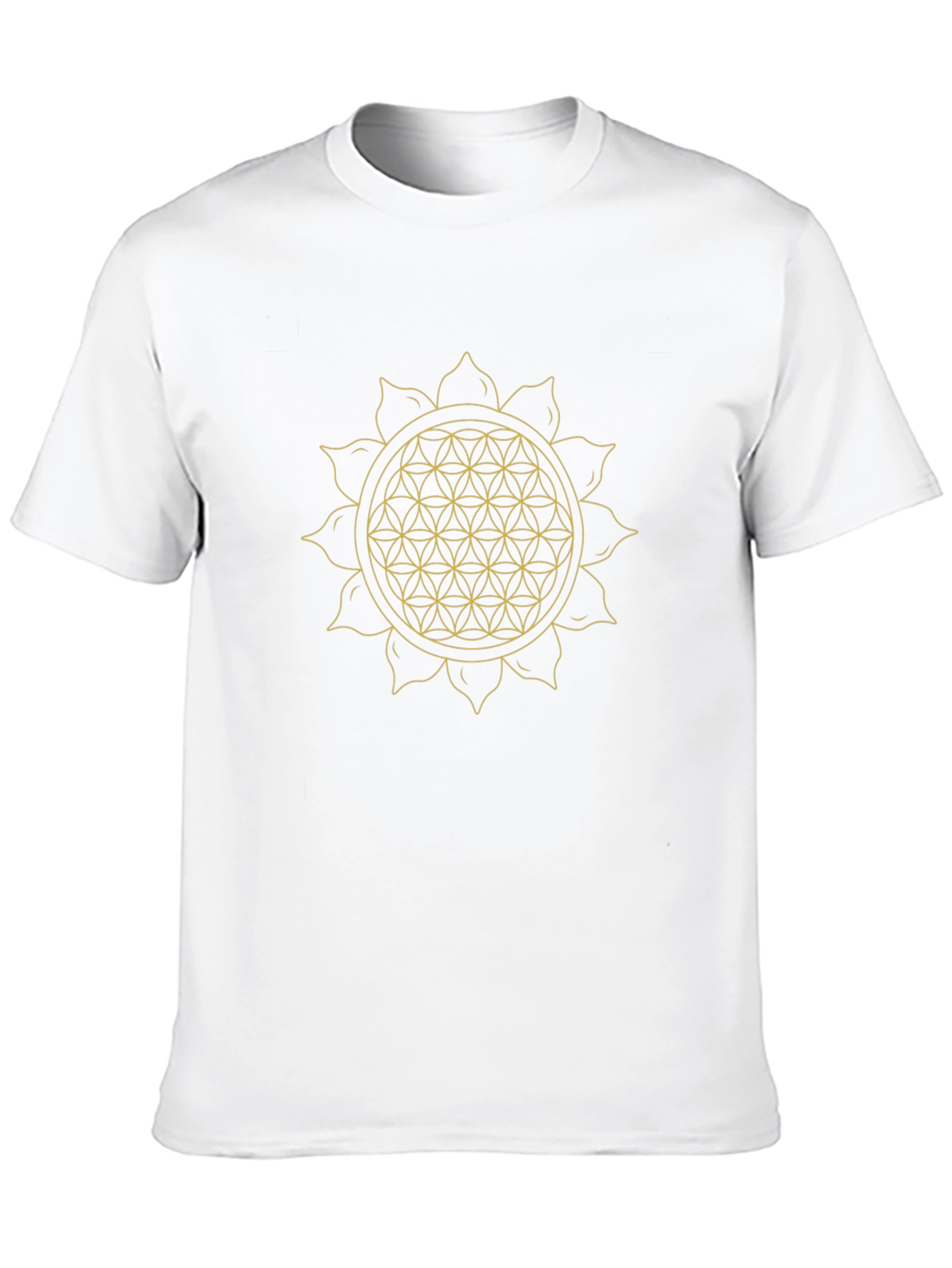 Flower of Life Geometric T-Shirt