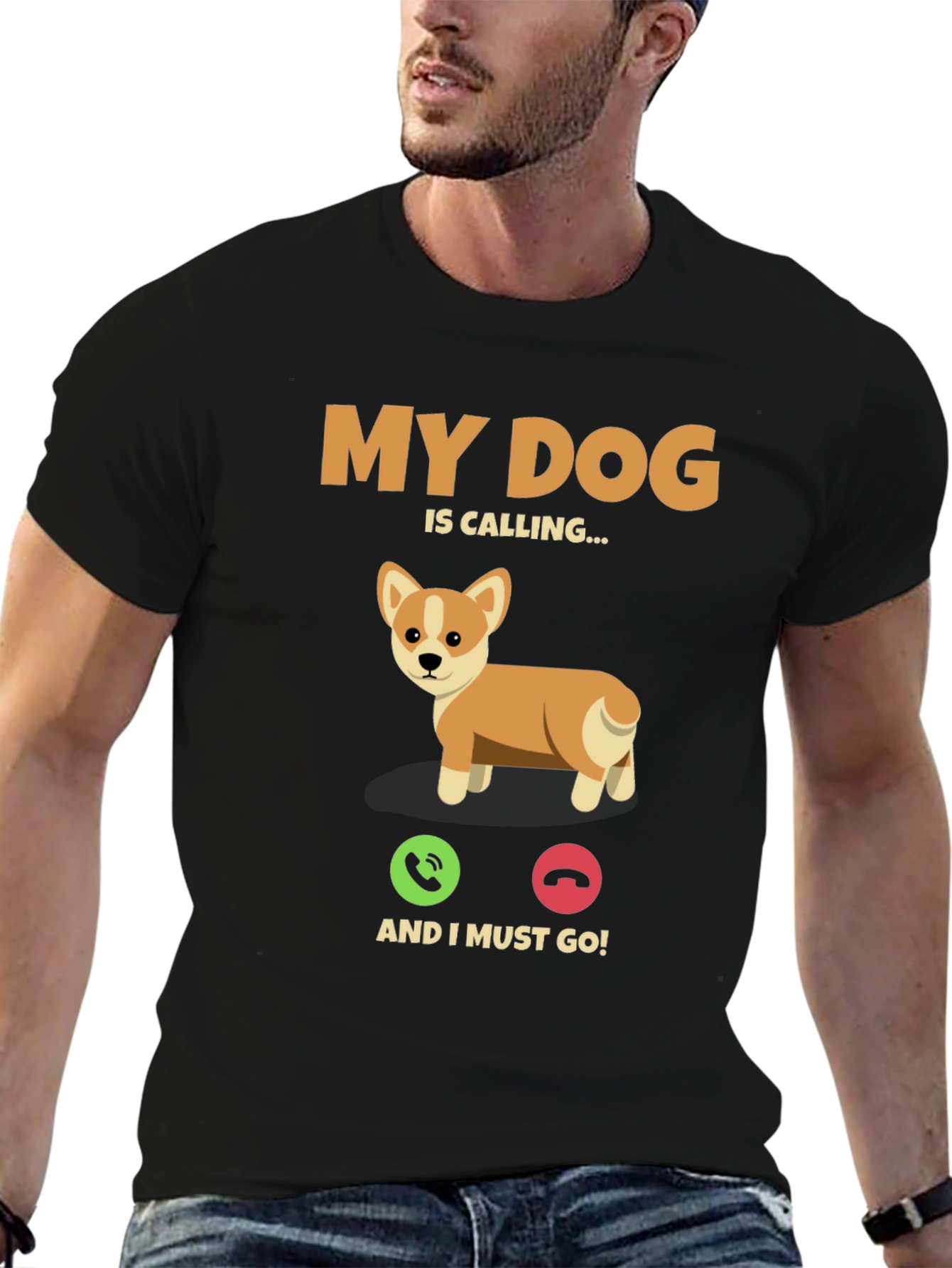 My Dog is Calling T-Shirt