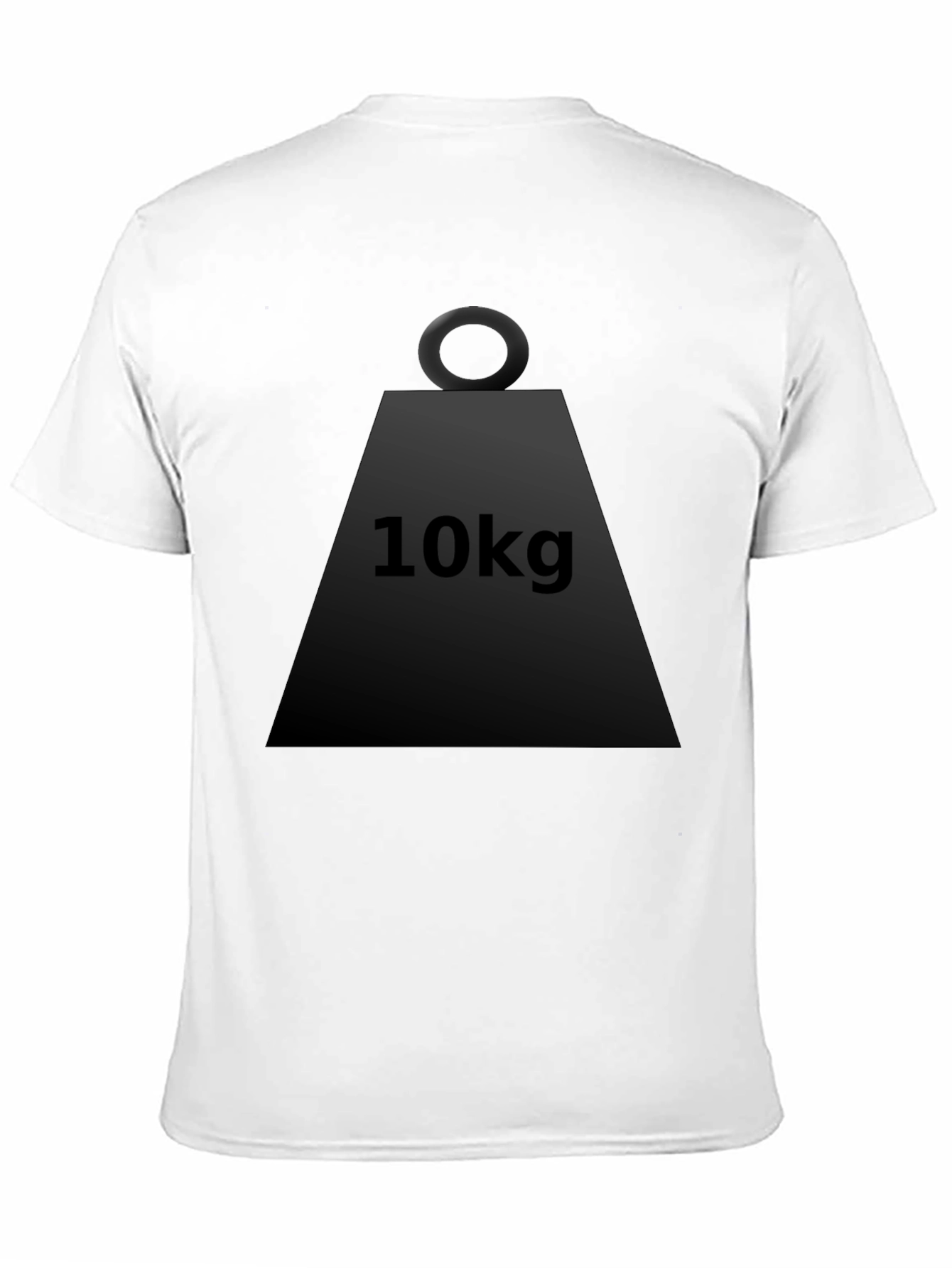 10kg Weightlifting T-Shirt - Fitness Apparel