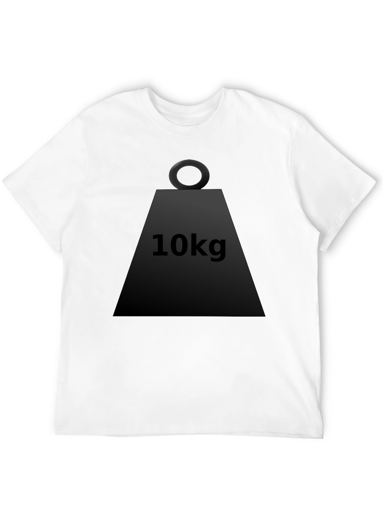 10kg Weightlifting T-Shirt - Fitness Apparel