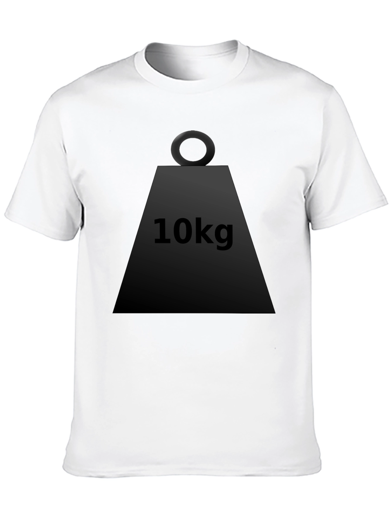 10kg Weightlifting T-Shirt - Fitness Apparel