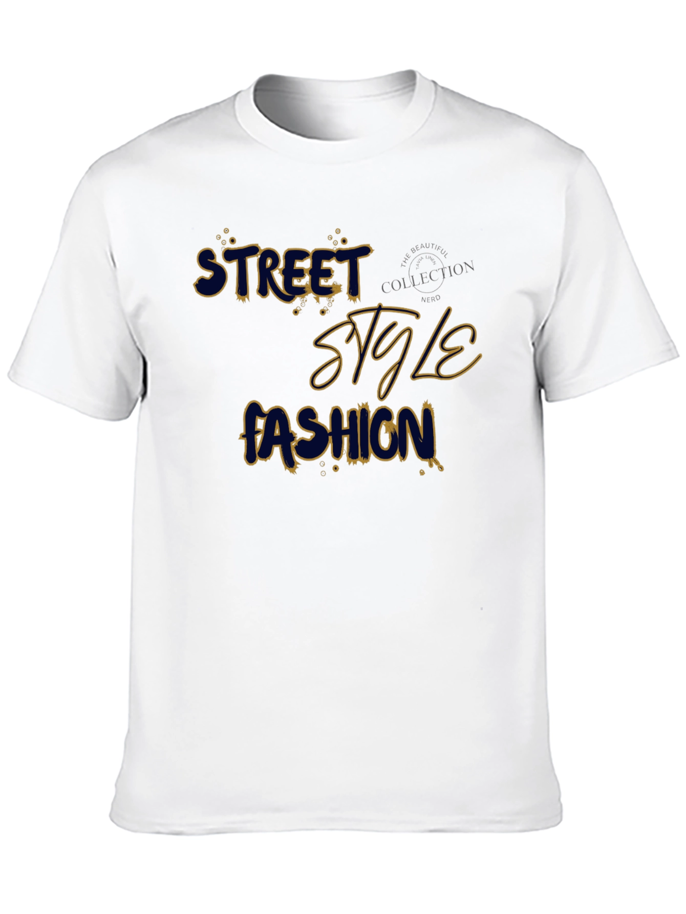 Street Style Fashion Tee - Trendy Graphic T-Shirt