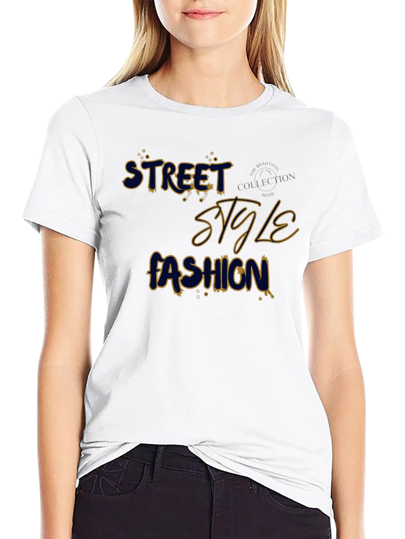Street Style Fashion Tee - Trendy Graphic T-Shirt