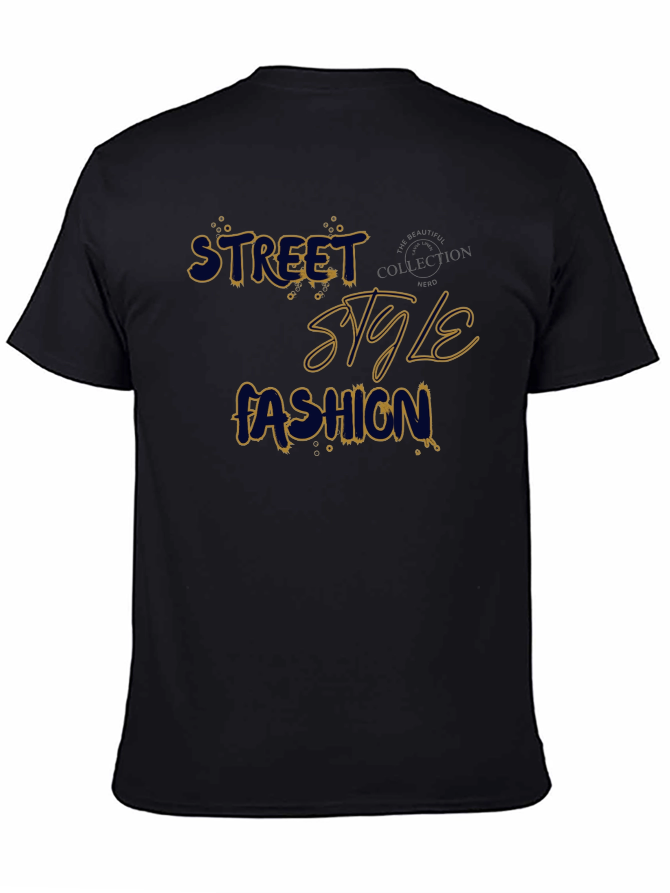 Street Style Fashion Tee - Trendy Graphic T-Shirt