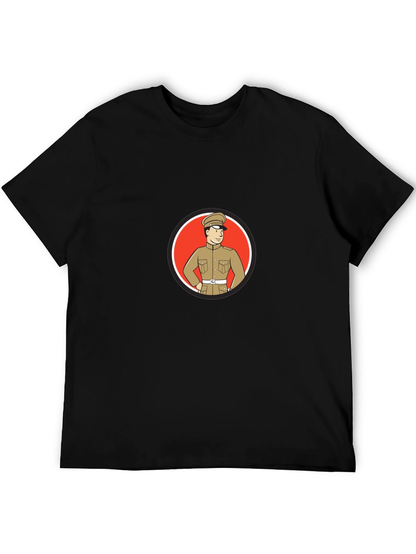 Retro Cartoon Soldier T-Shirt