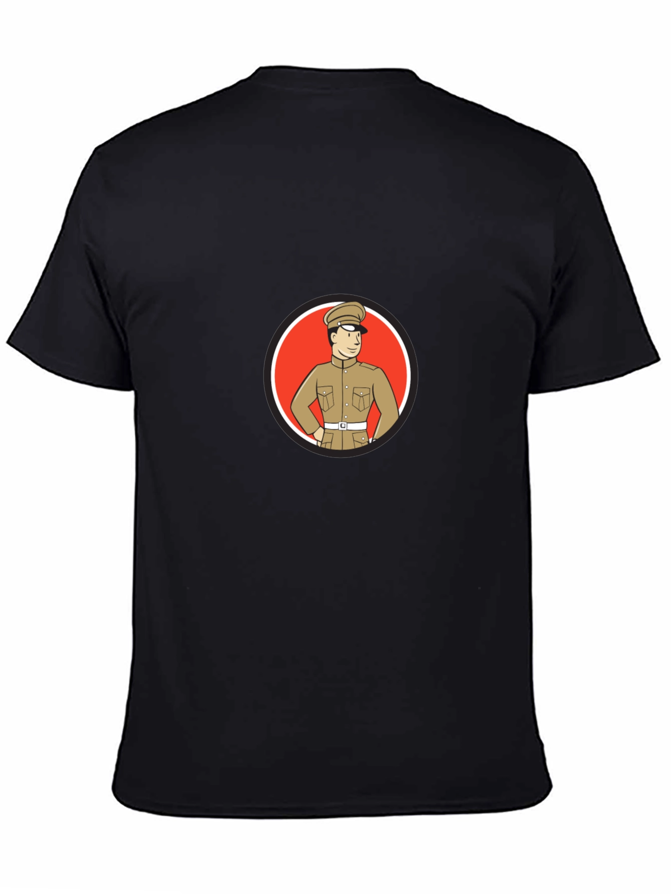 Retro Cartoon Soldier T-Shirt