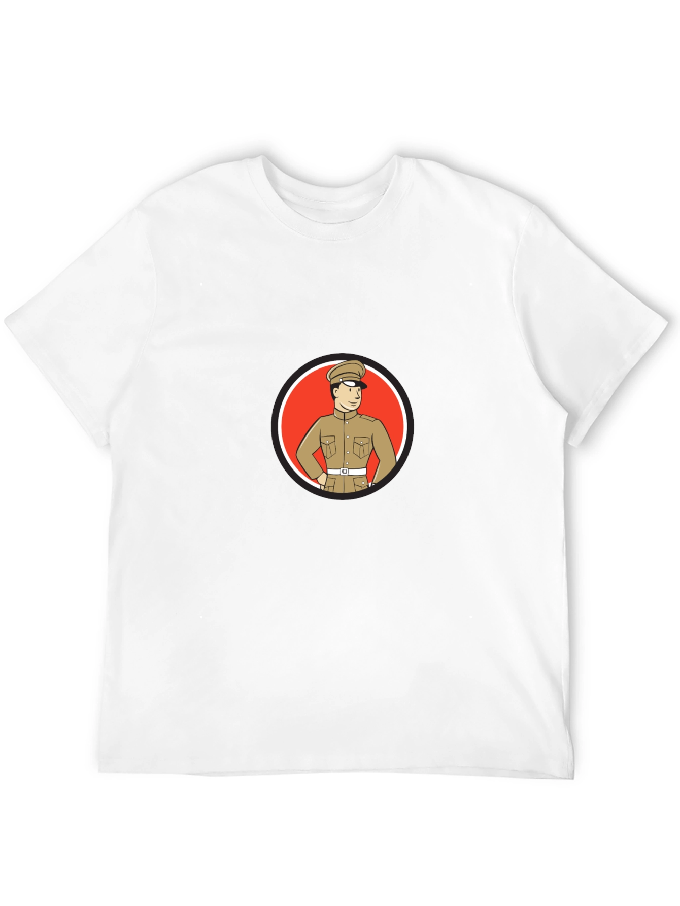 Retro Cartoon Soldier T-Shirt