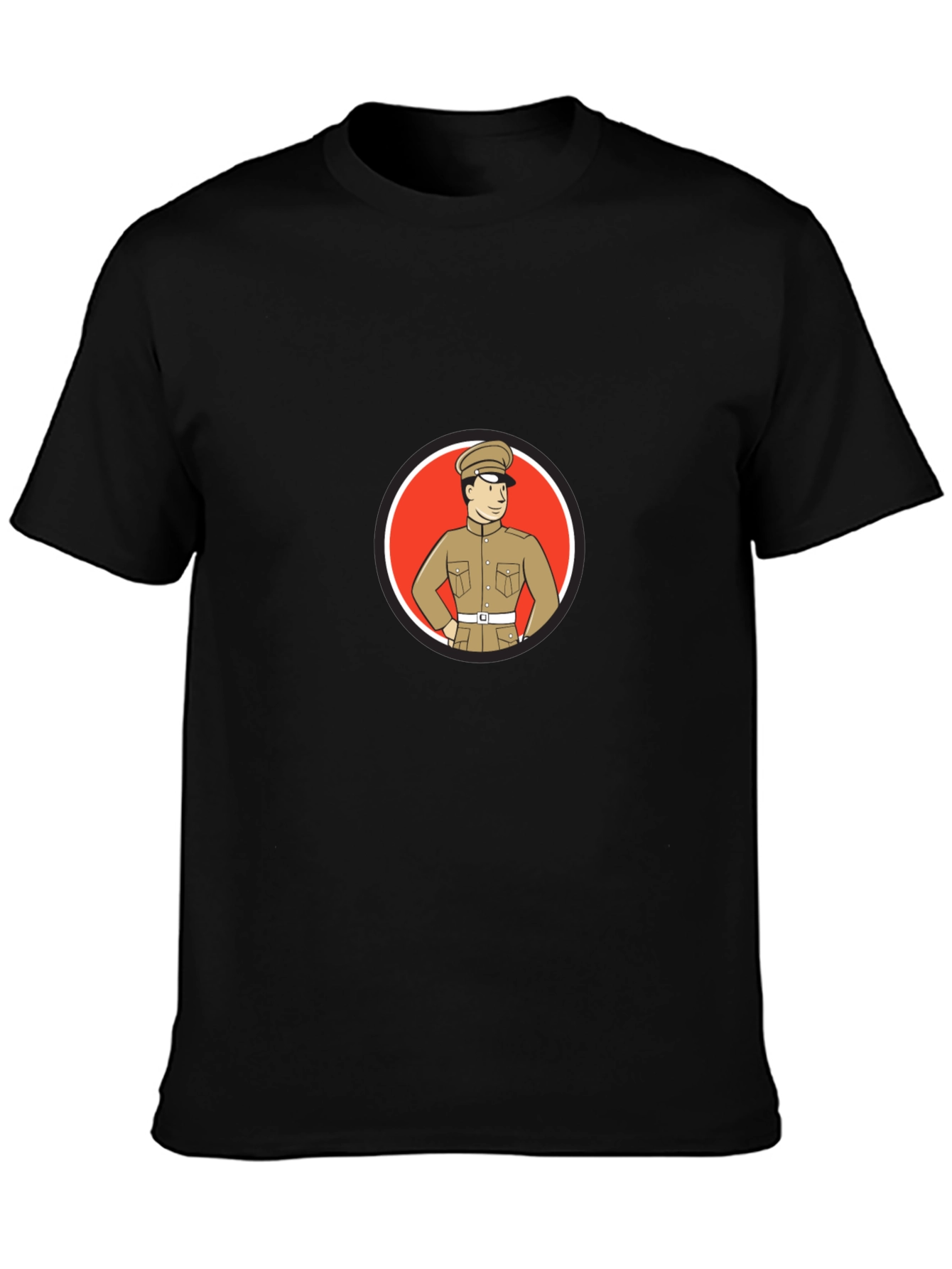Retro Cartoon Soldier T-Shirt