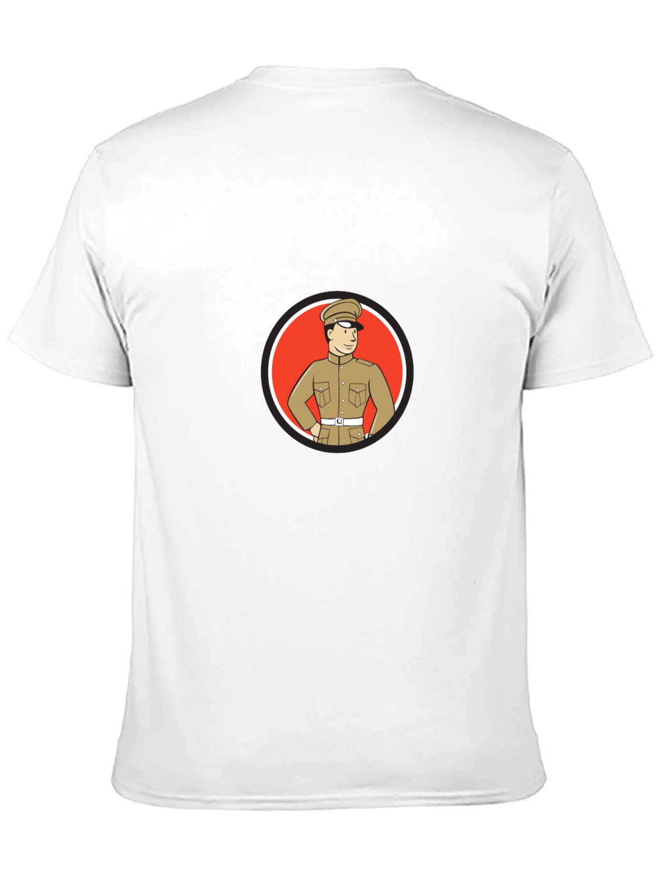Retro Cartoon Soldier T-Shirt