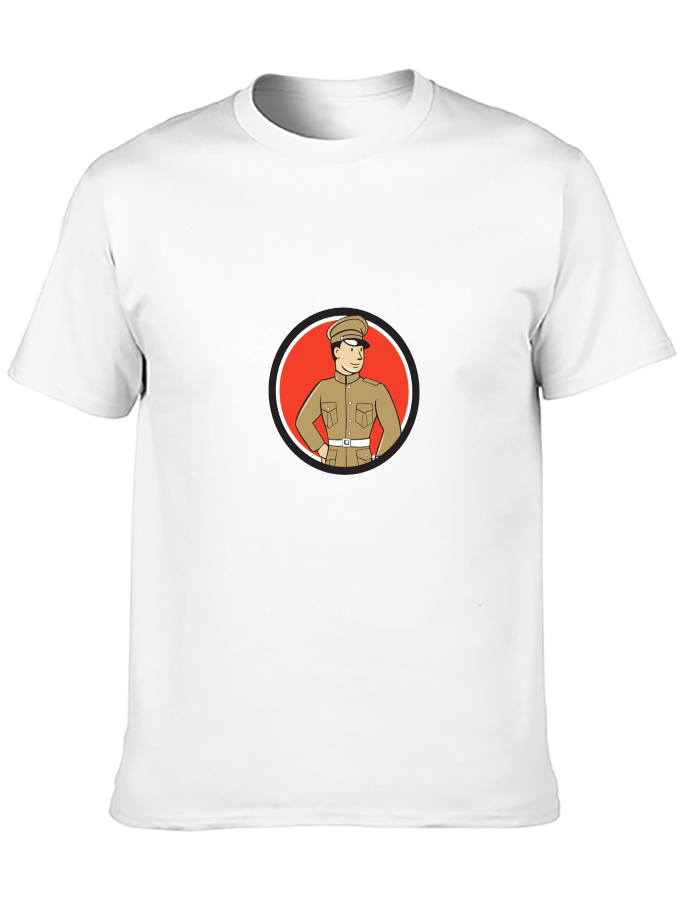 Retro Cartoon Soldier T-Shirt