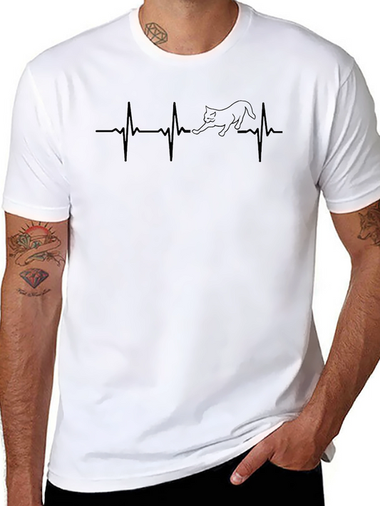 Cat Heartbeat T-Shirt
