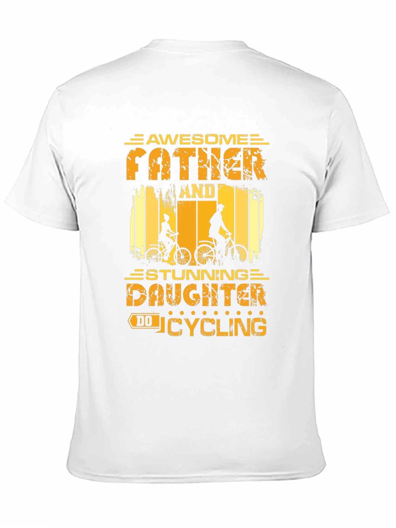 Awesome Father & Daughter Cycling T-Shirt