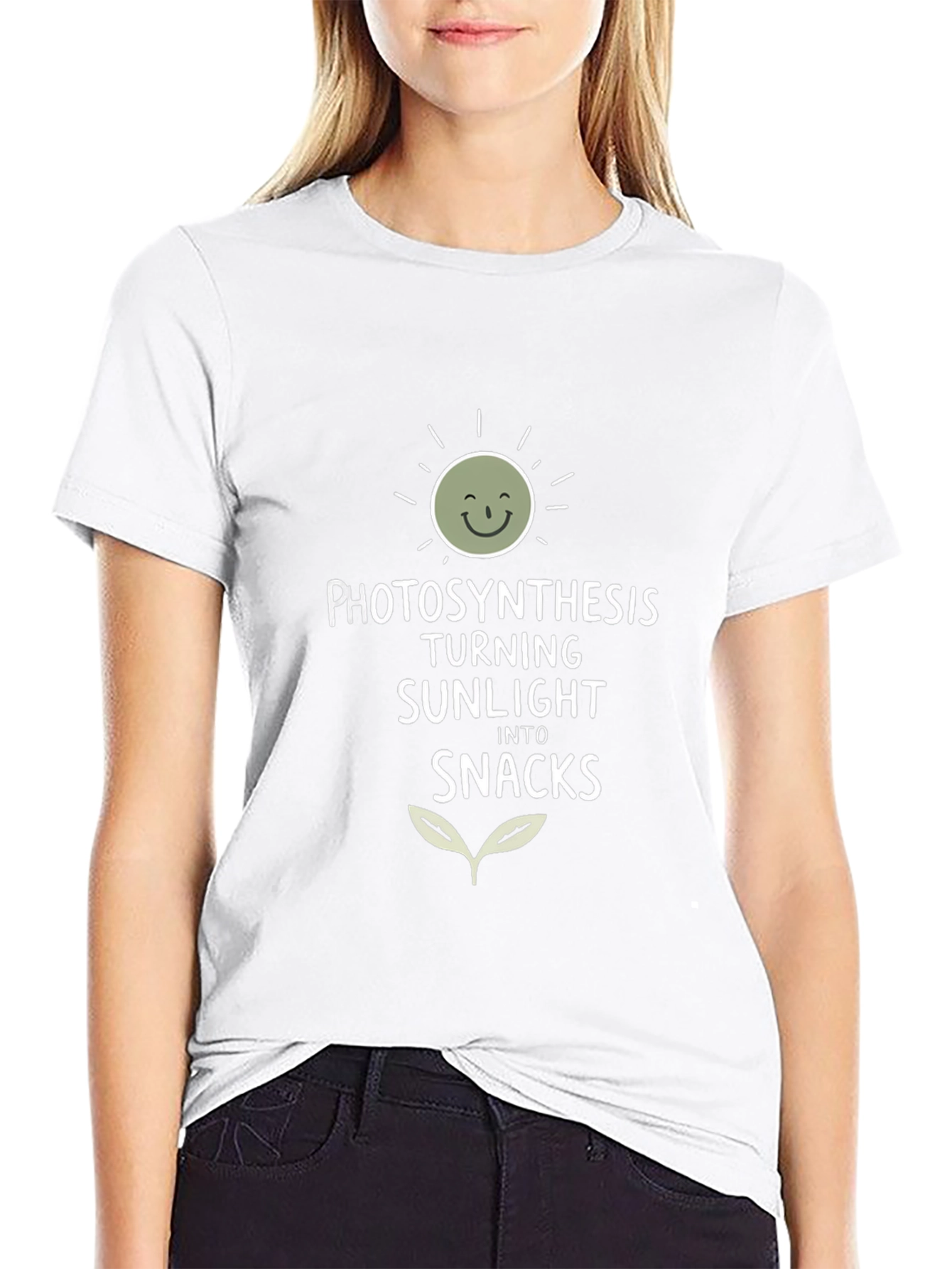Photosynthesis Turning Sunlight into Snacks Graphic Tee