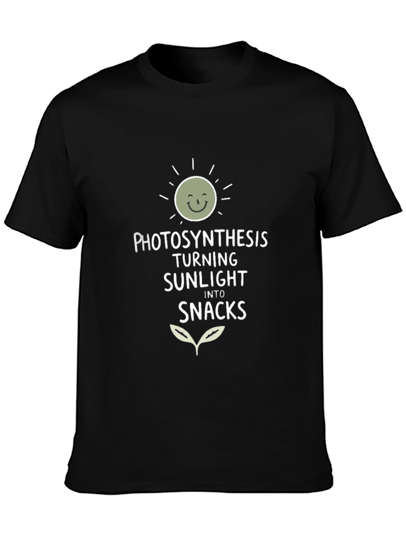 Photosynthesis Turning Sunlight into Snacks Graphic Tee