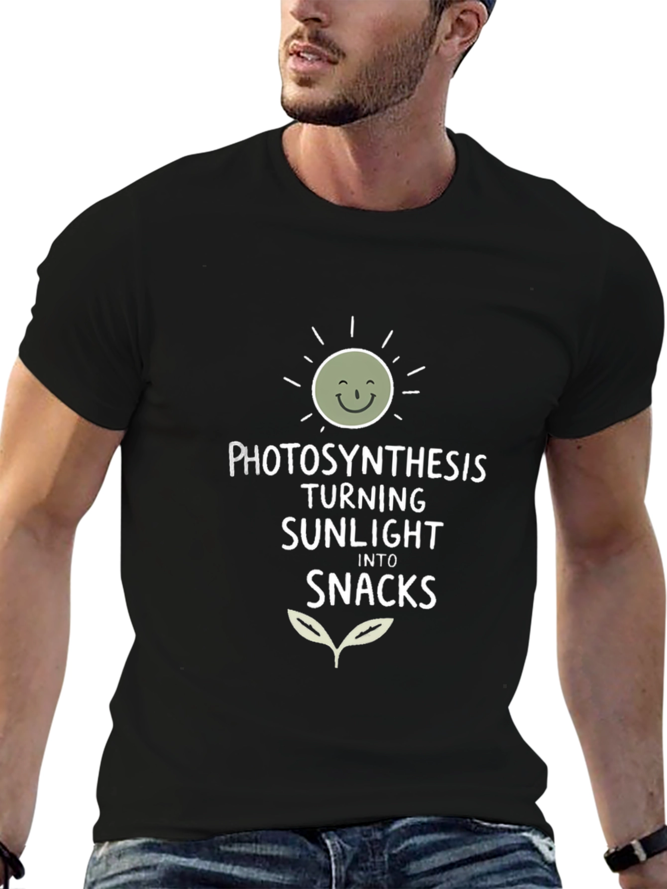 Photosynthesis Turning Sunlight into Snacks Graphic Tee