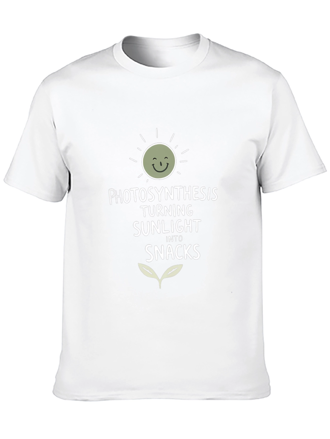 Photosynthesis Turning Sunlight into Snacks Graphic Tee