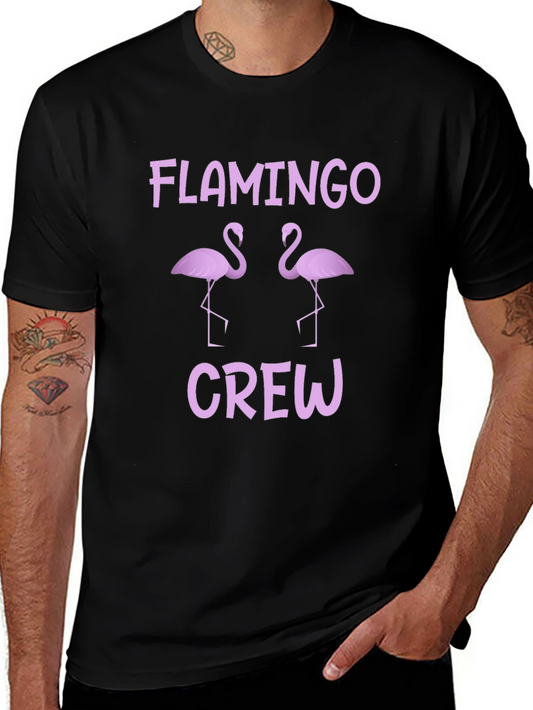 Flamingo Crew Graphic Tee