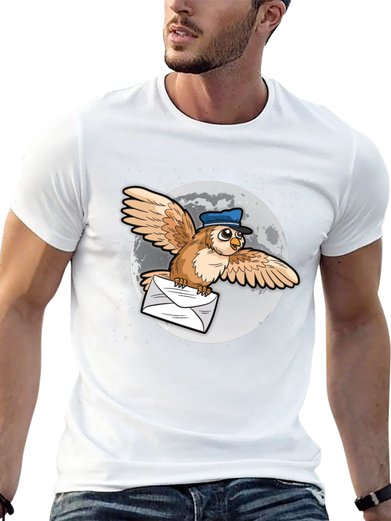 Owl Postman Graphic Tee