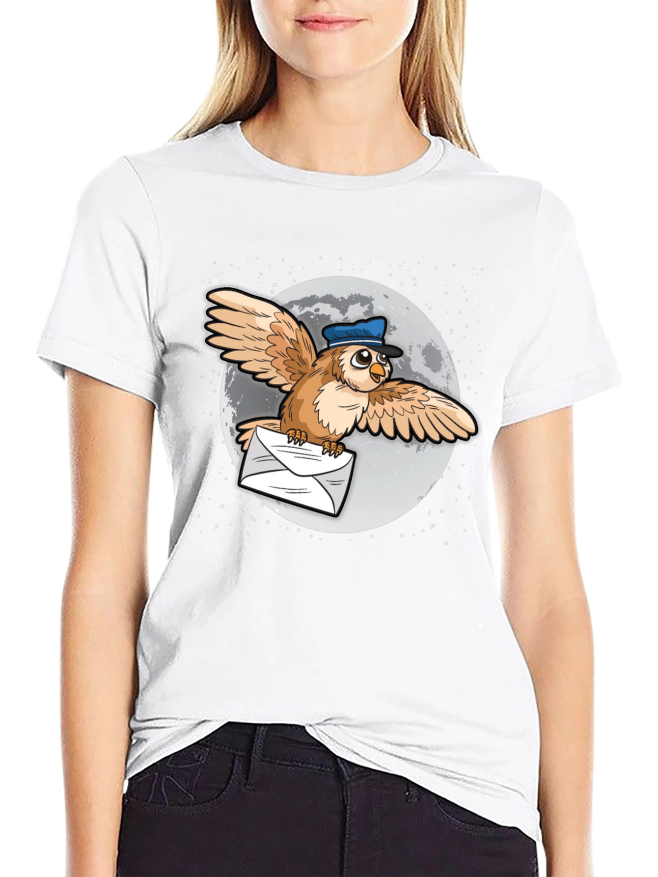 Owl Postman Graphic Tee