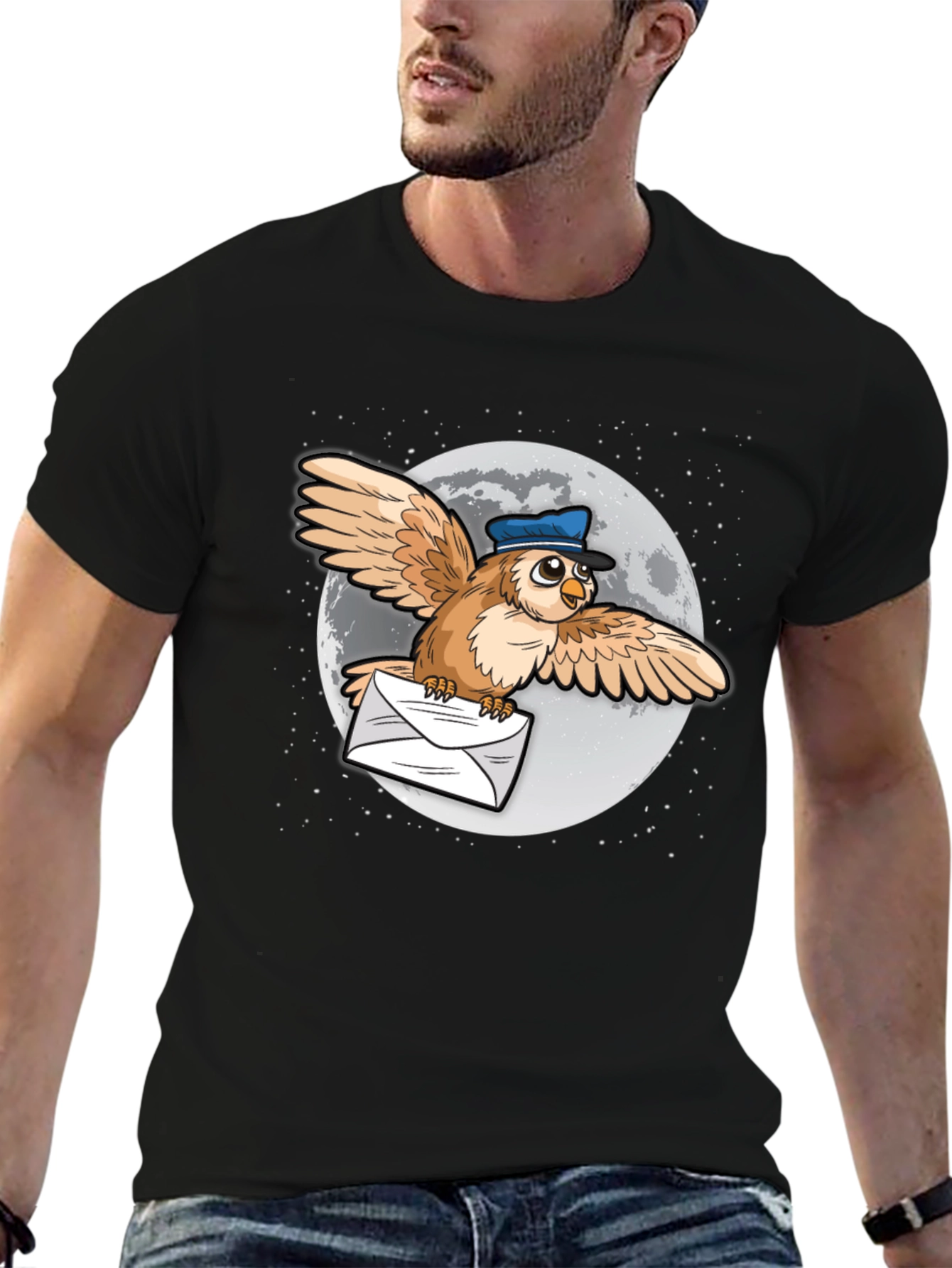 Owl Postman Graphic Tee