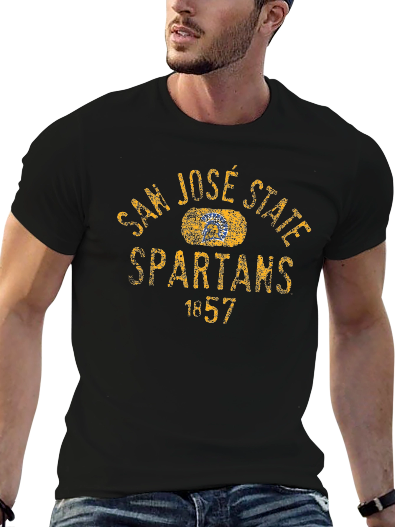 San Jose State Spartans T-Shirt - Retro Design