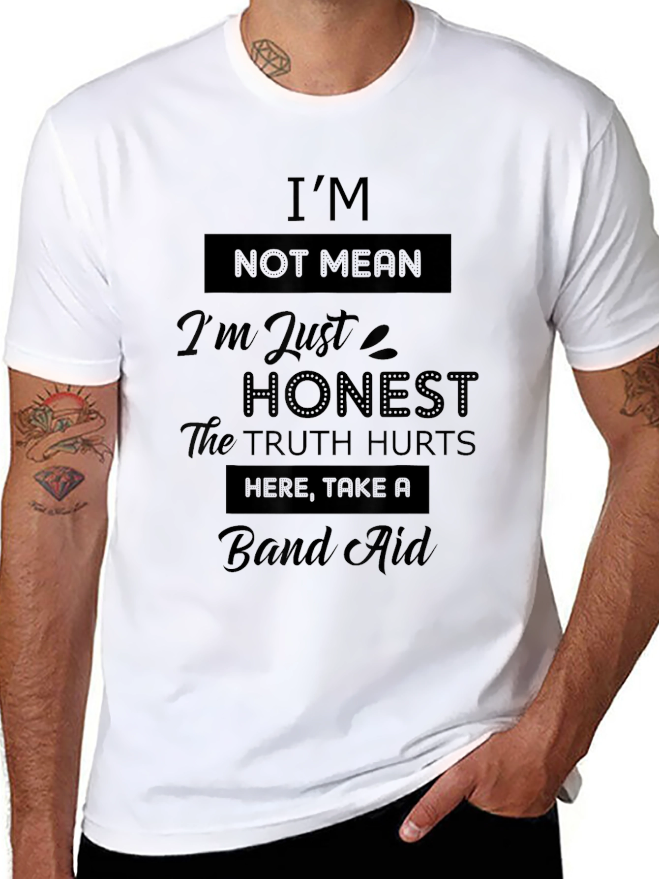 Im Not Mean T-Shirt - Honest Truth Funny Tee