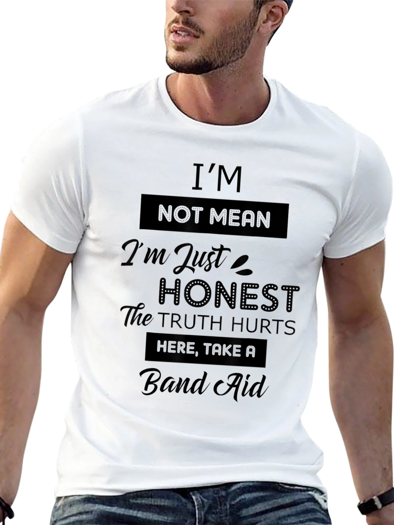 Im Not Mean T-Shirt - Honest Truth Funny Tee
