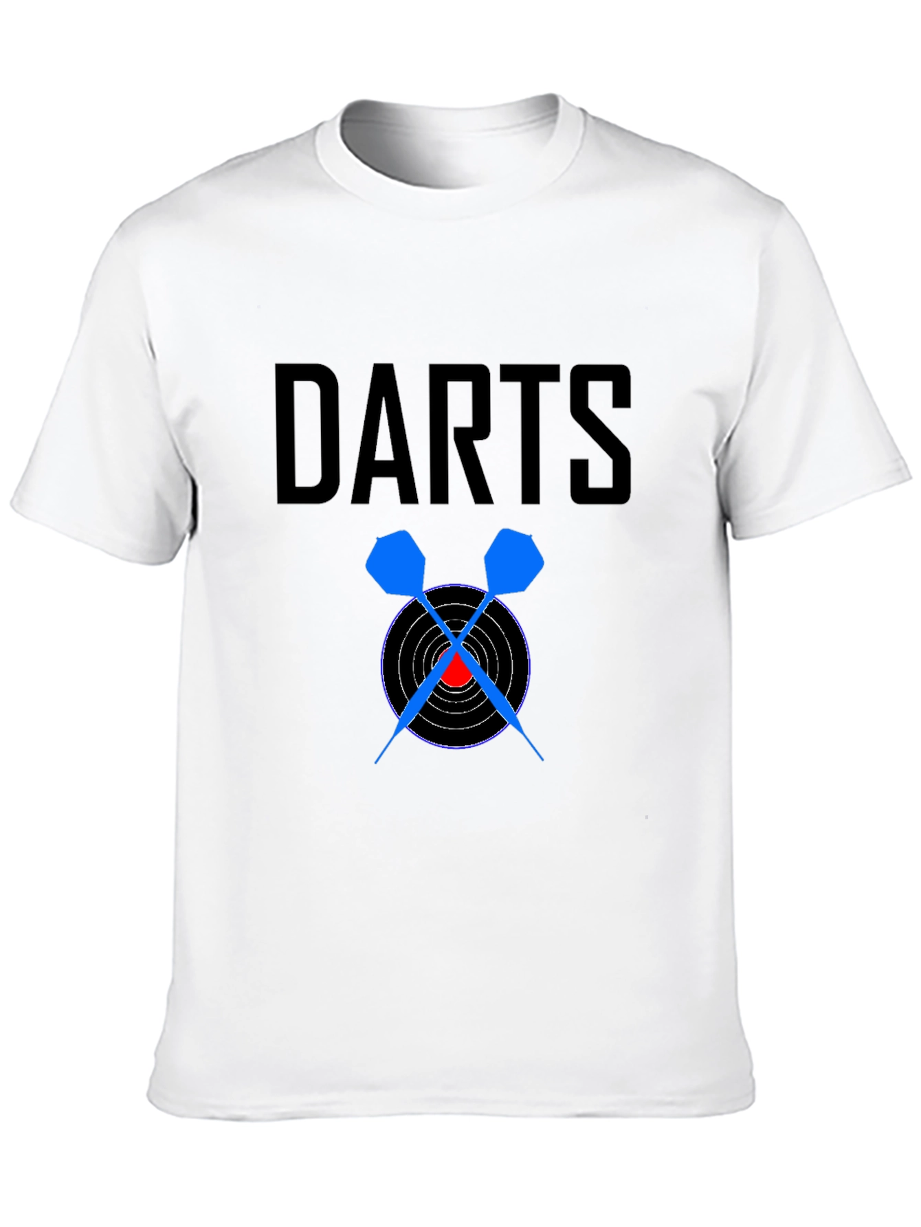 Darts Graphic Tee - Bullseye Design