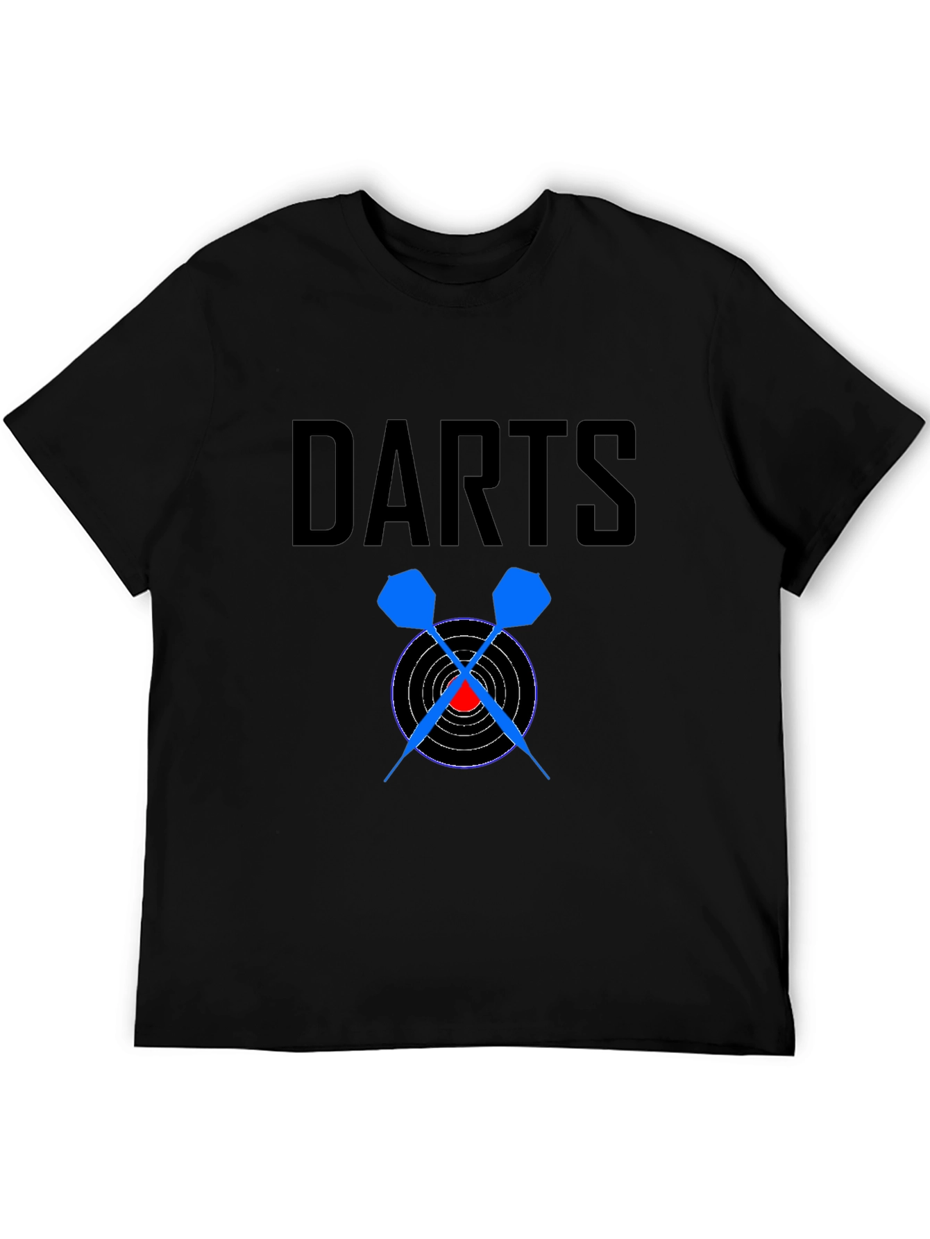 Darts Graphic Tee - Bullseye Design