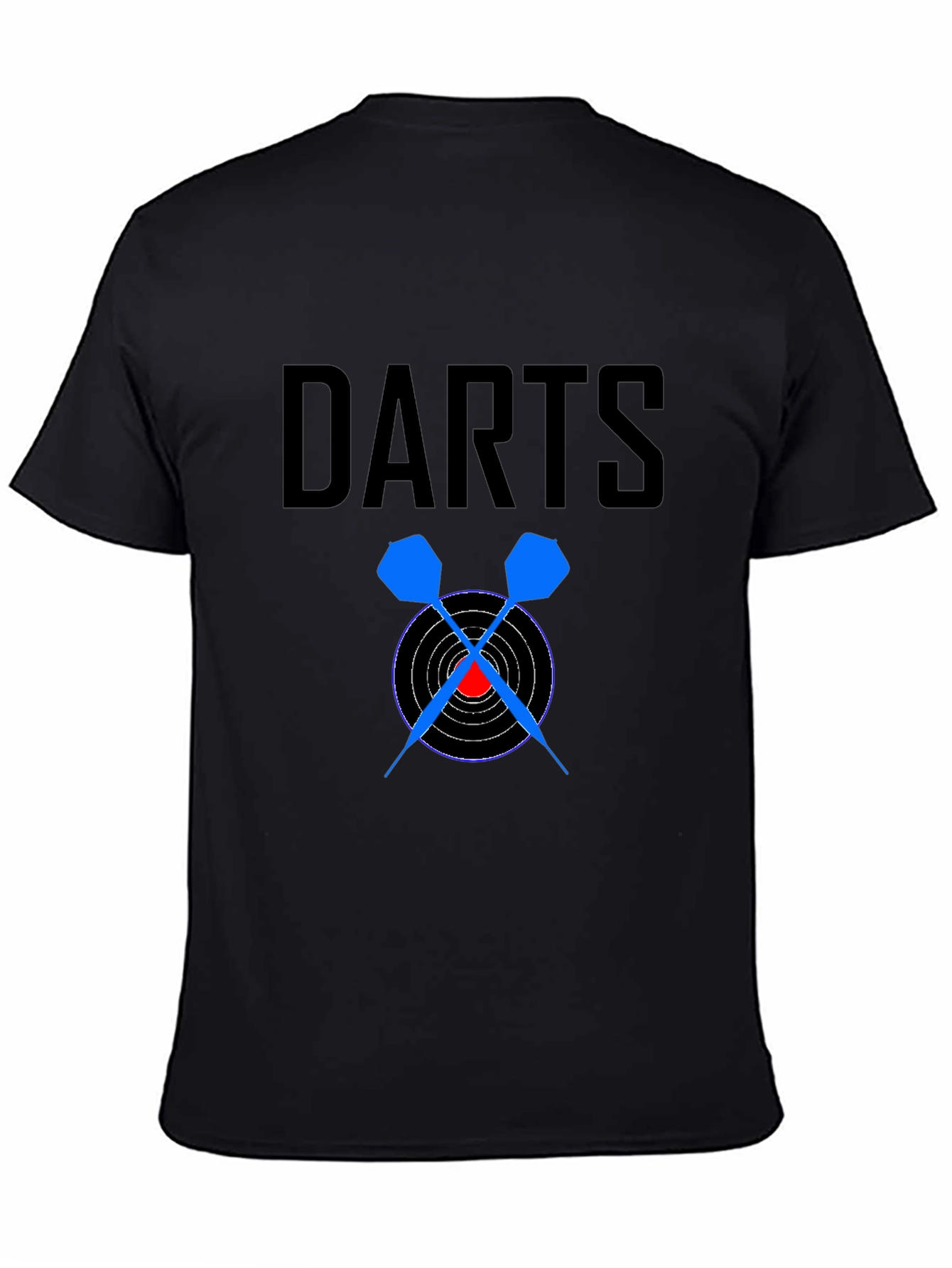 Darts Graphic Tee - Bullseye Design