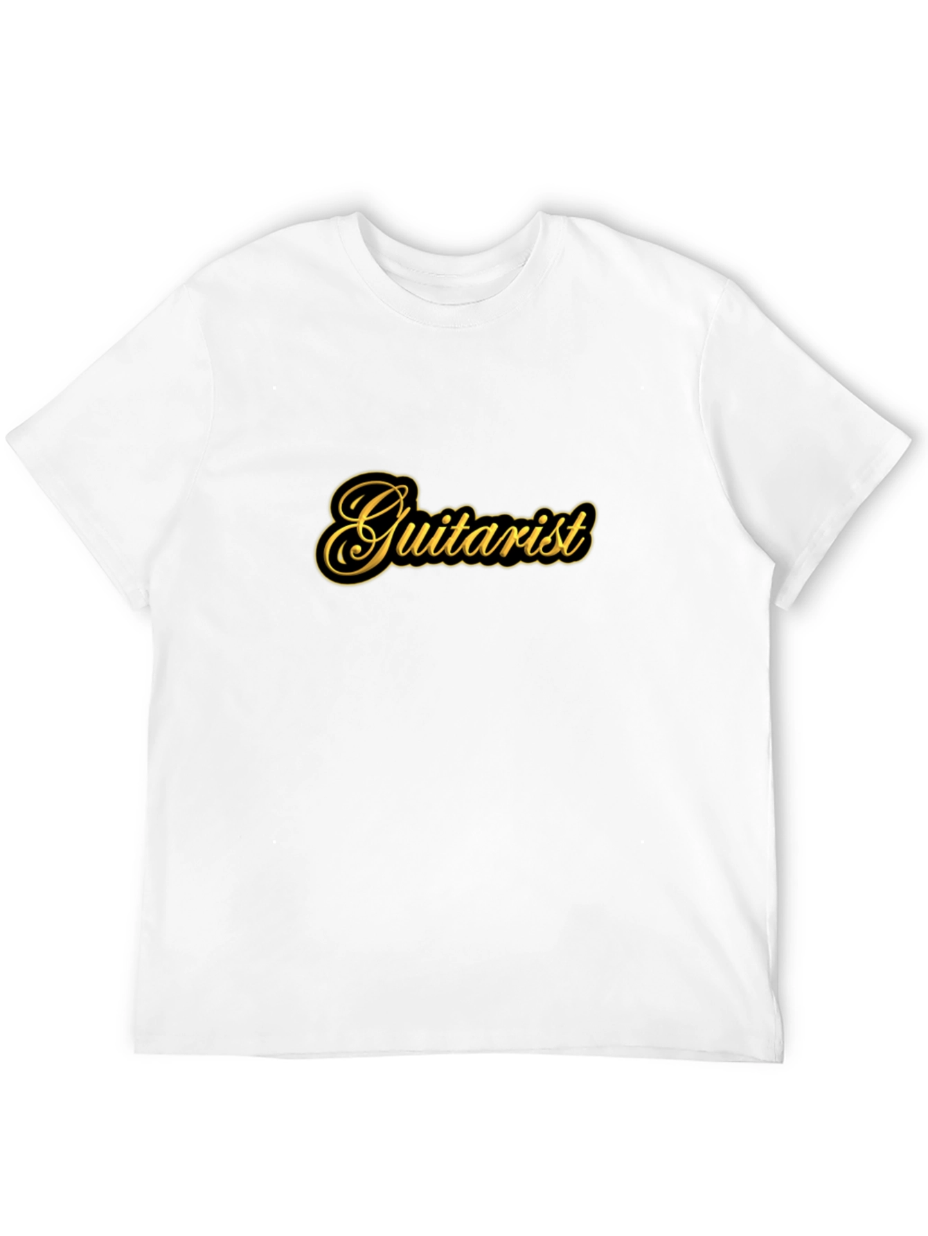 Guitarist Black T-Shirt - Music Lover Tee